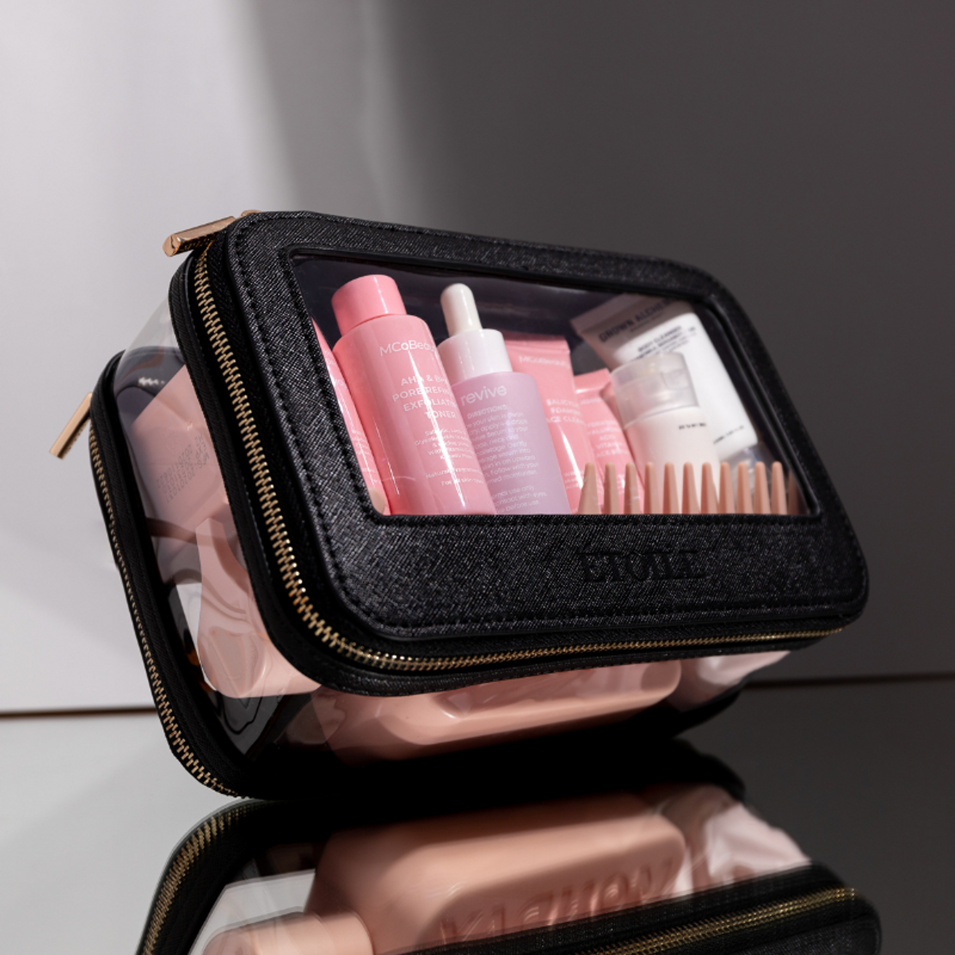 Clear Makeup Travel Case