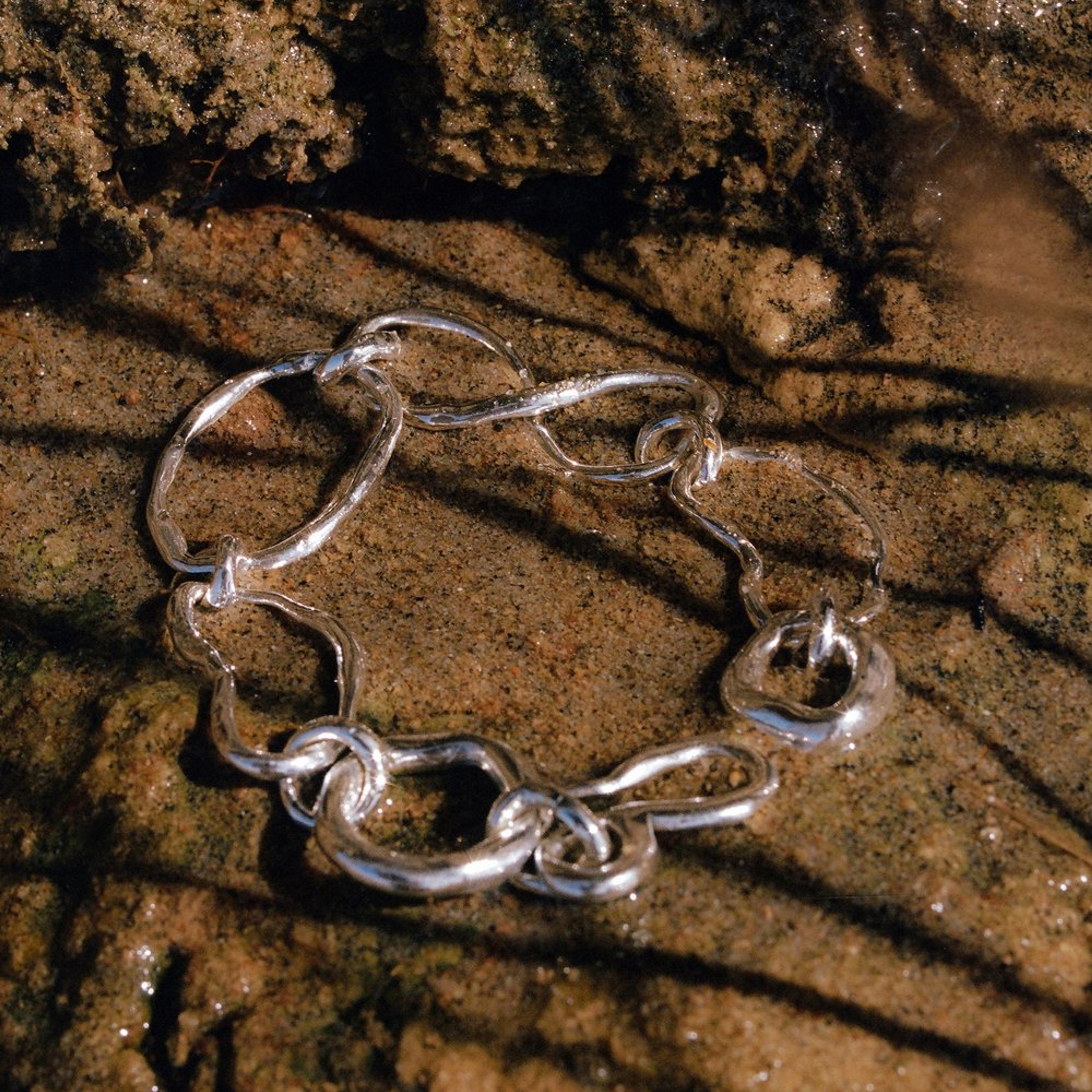 Rive Chain Bracelet in Sterling Silver