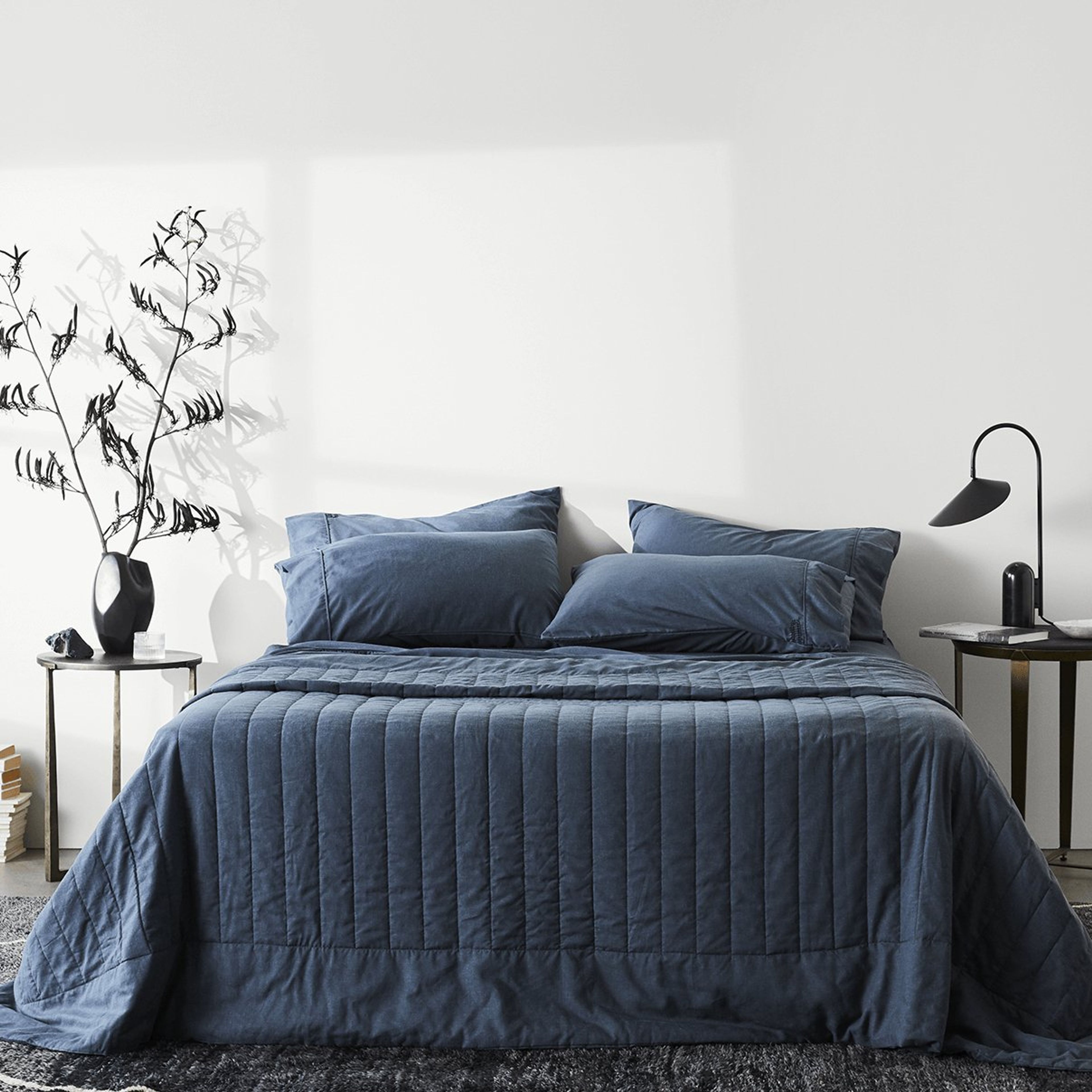 Linen+ Quilted Coverlet