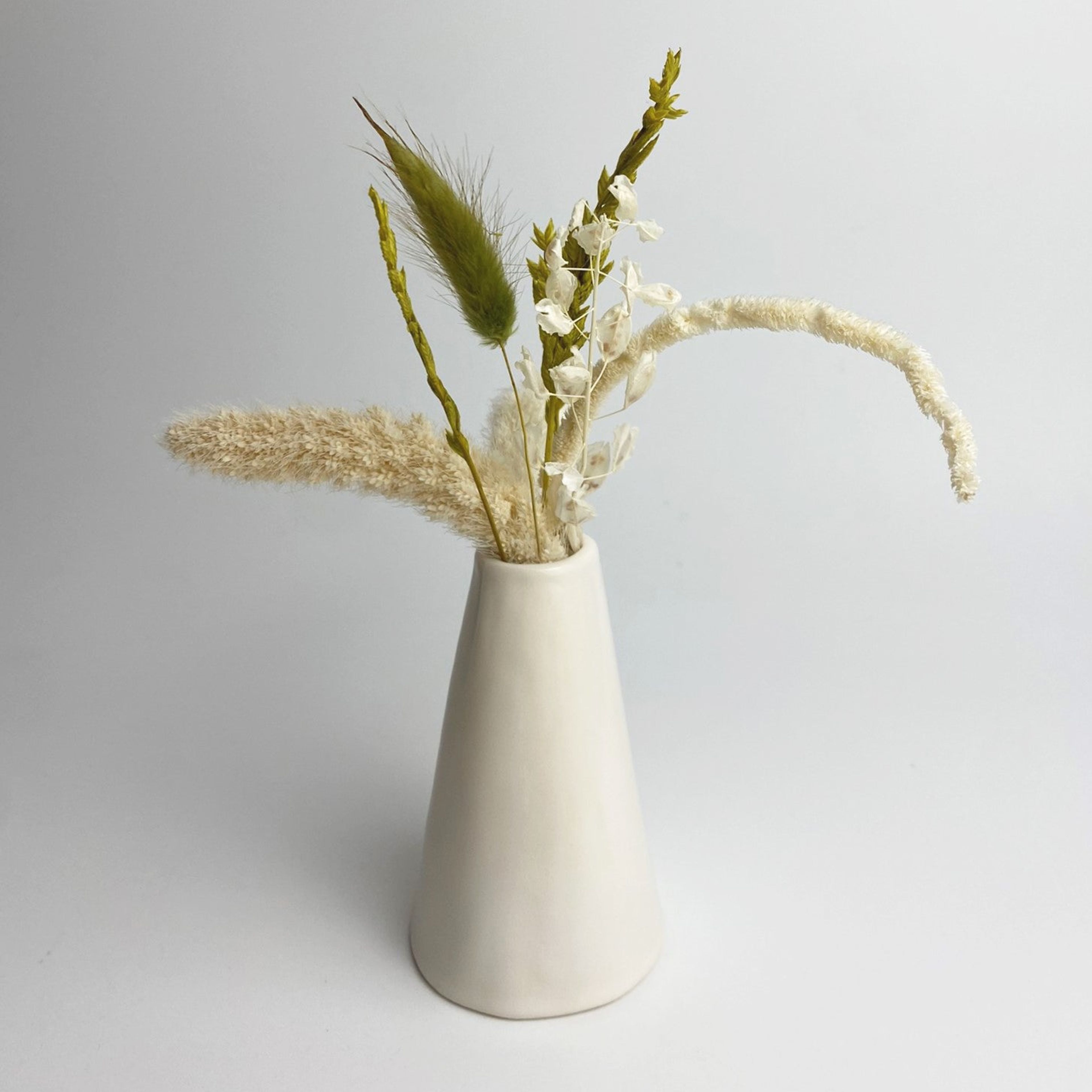 Cone-Shaped Bud Vase