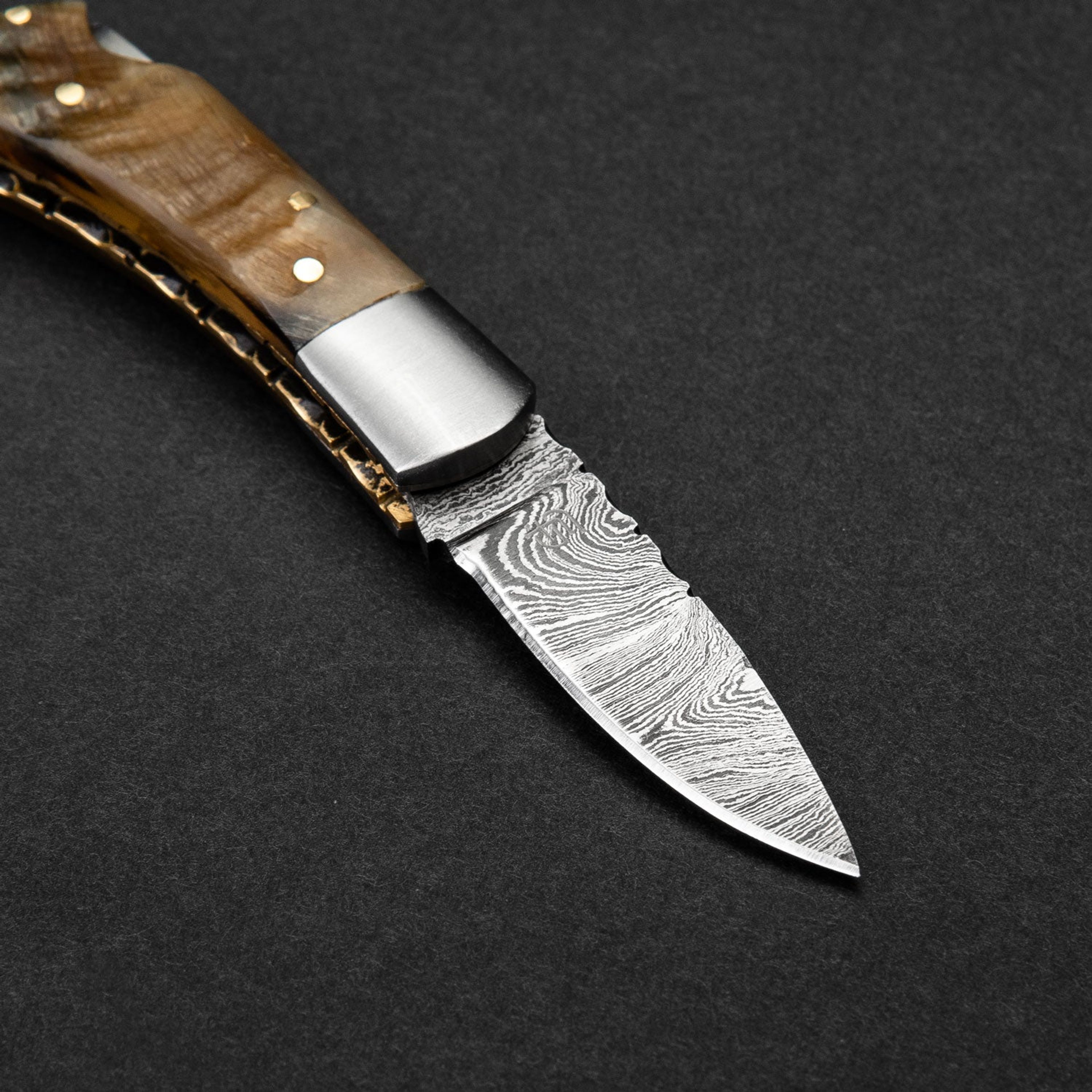 Confidant Damascus Steel Pocket Knife