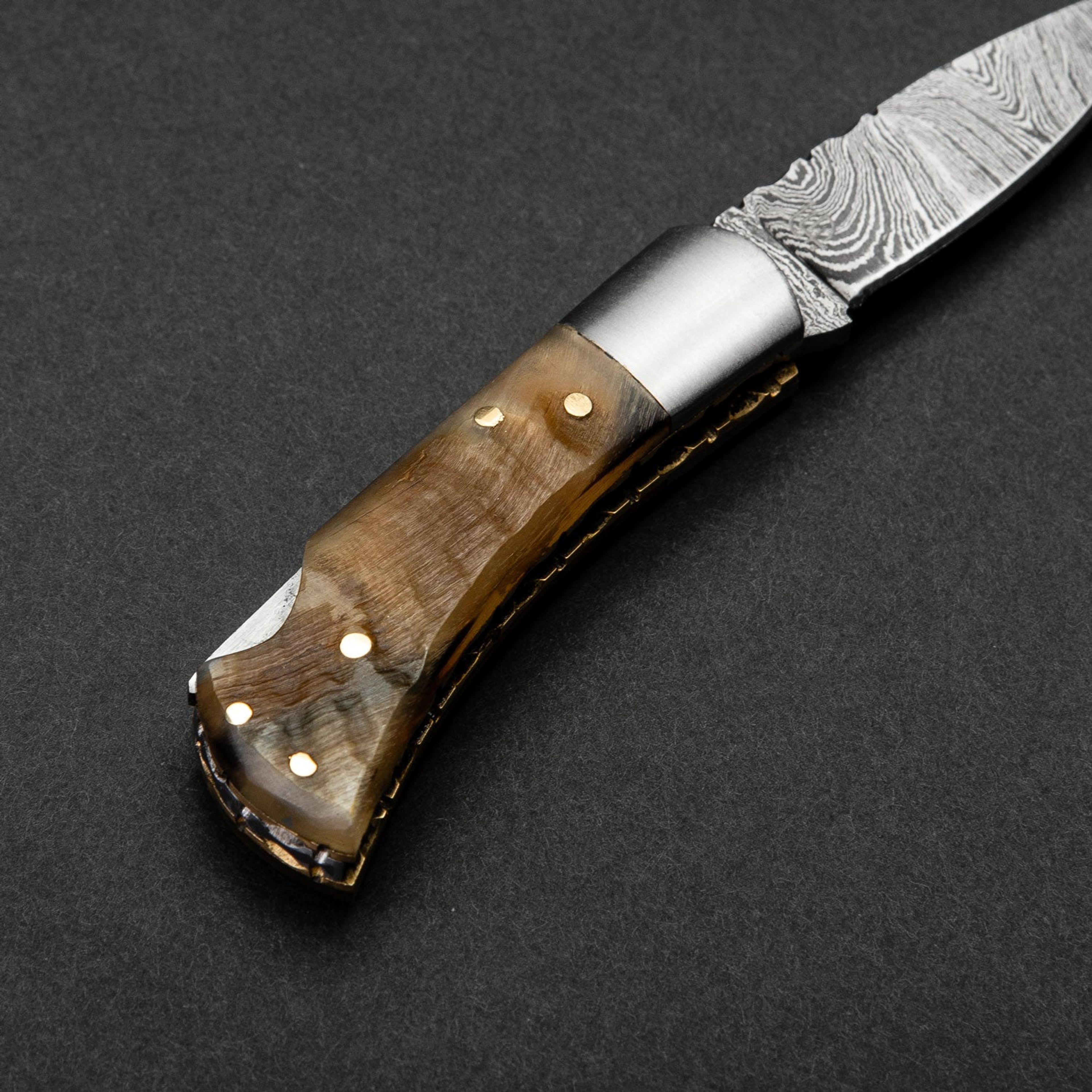 Confidant Damascus Steel Pocket Knife