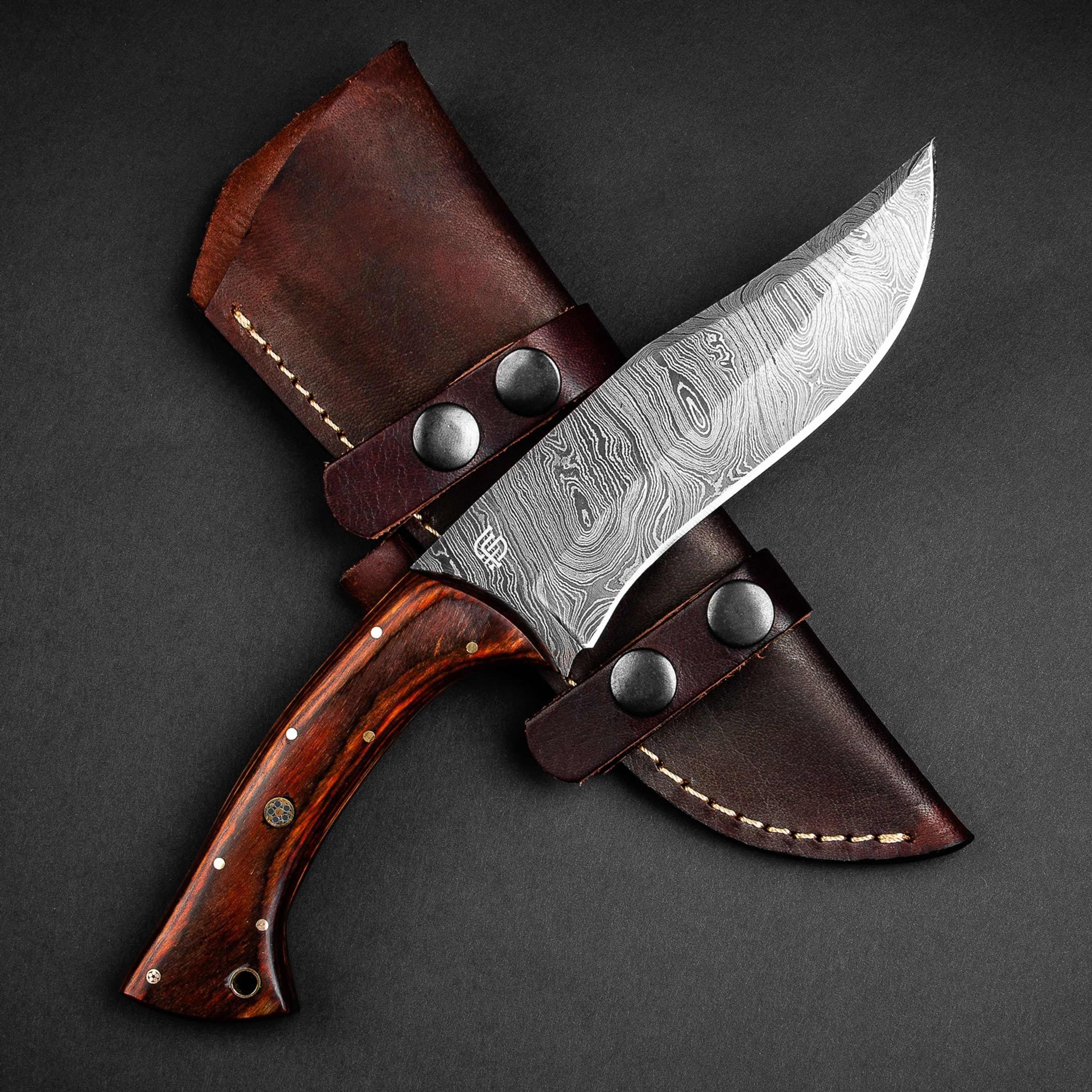 Scythian Handmade Damascus Steel Knife