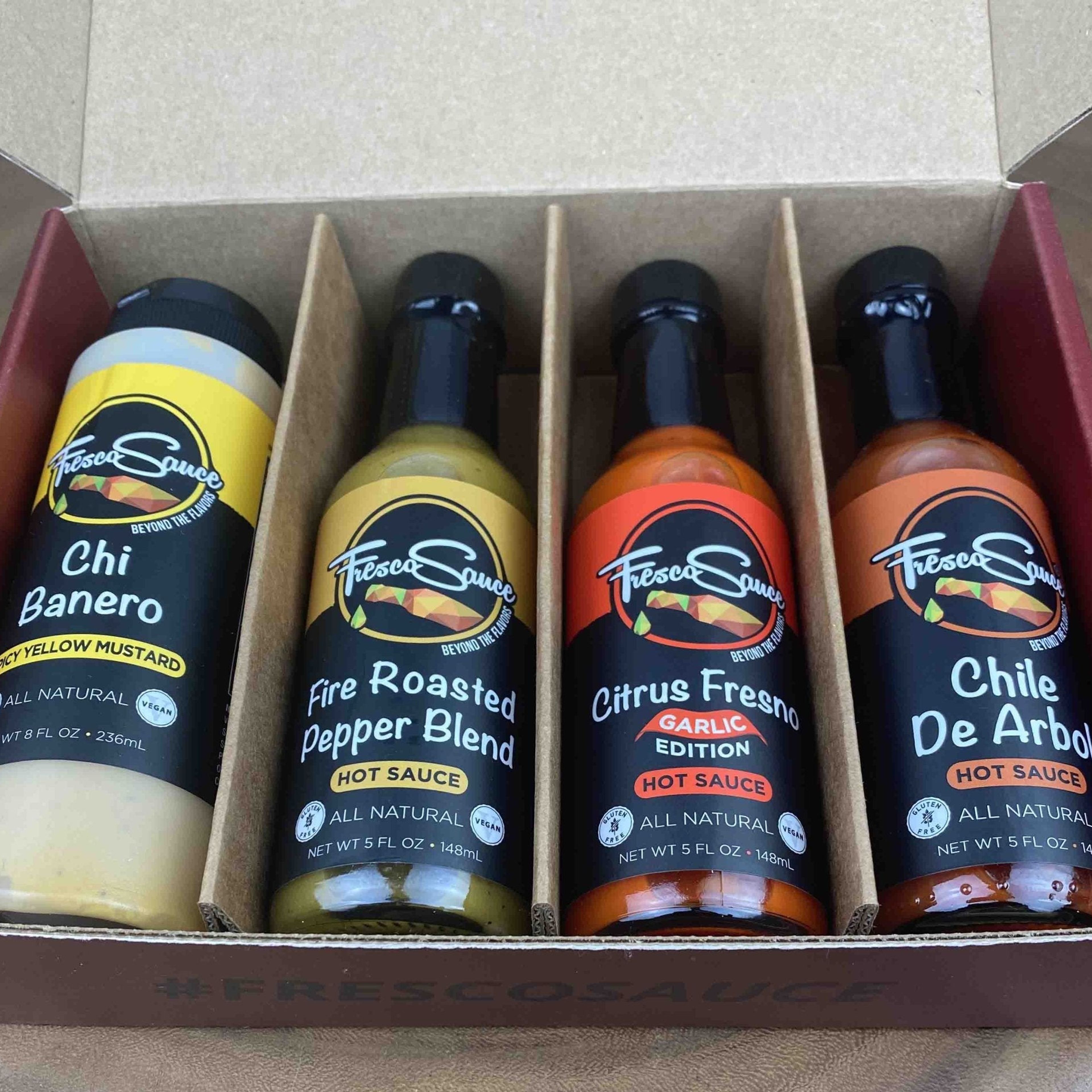 Fabulous Hot sauce Gift 4 Pack