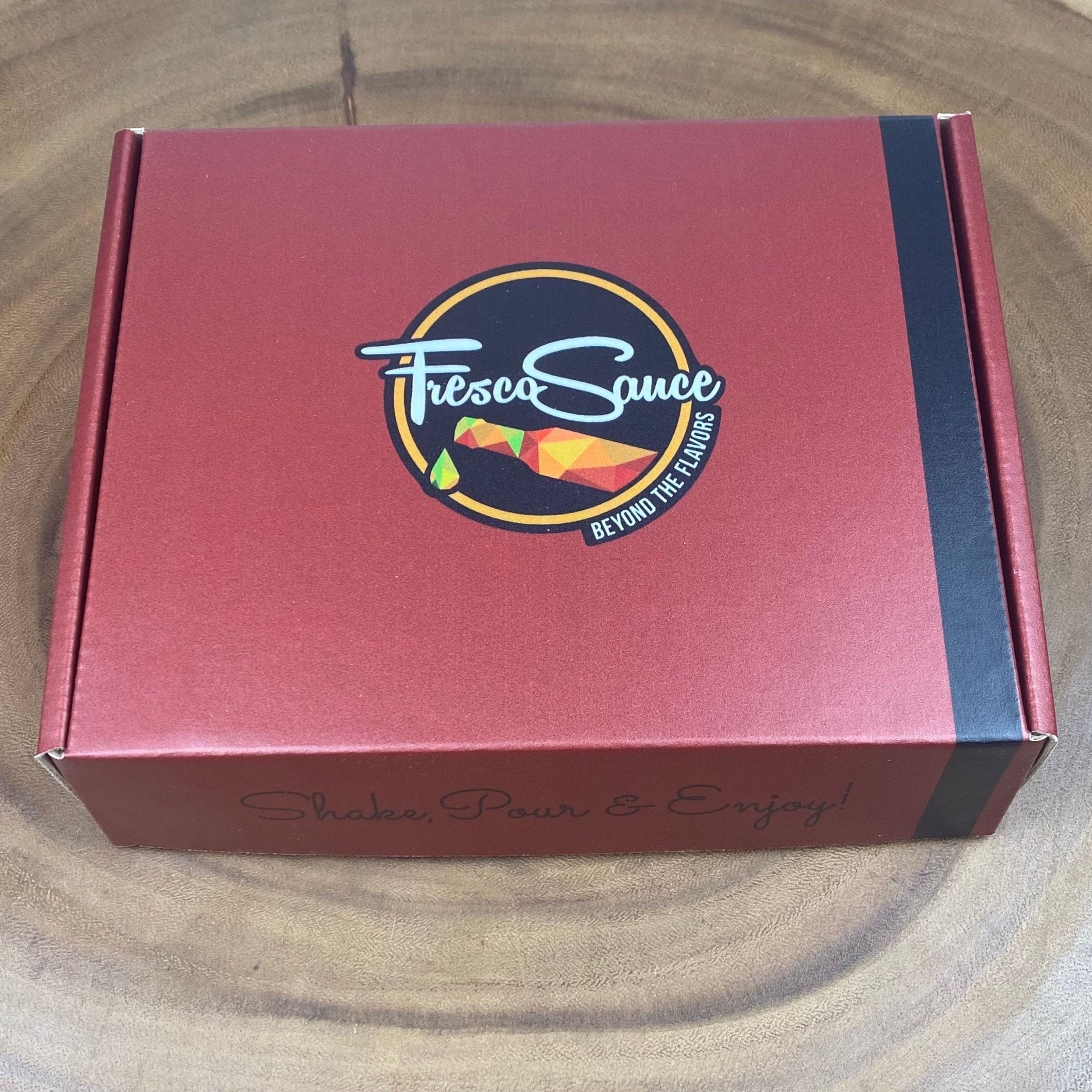 Sauce Lover 4 Pack Hot Sauce Gift Box