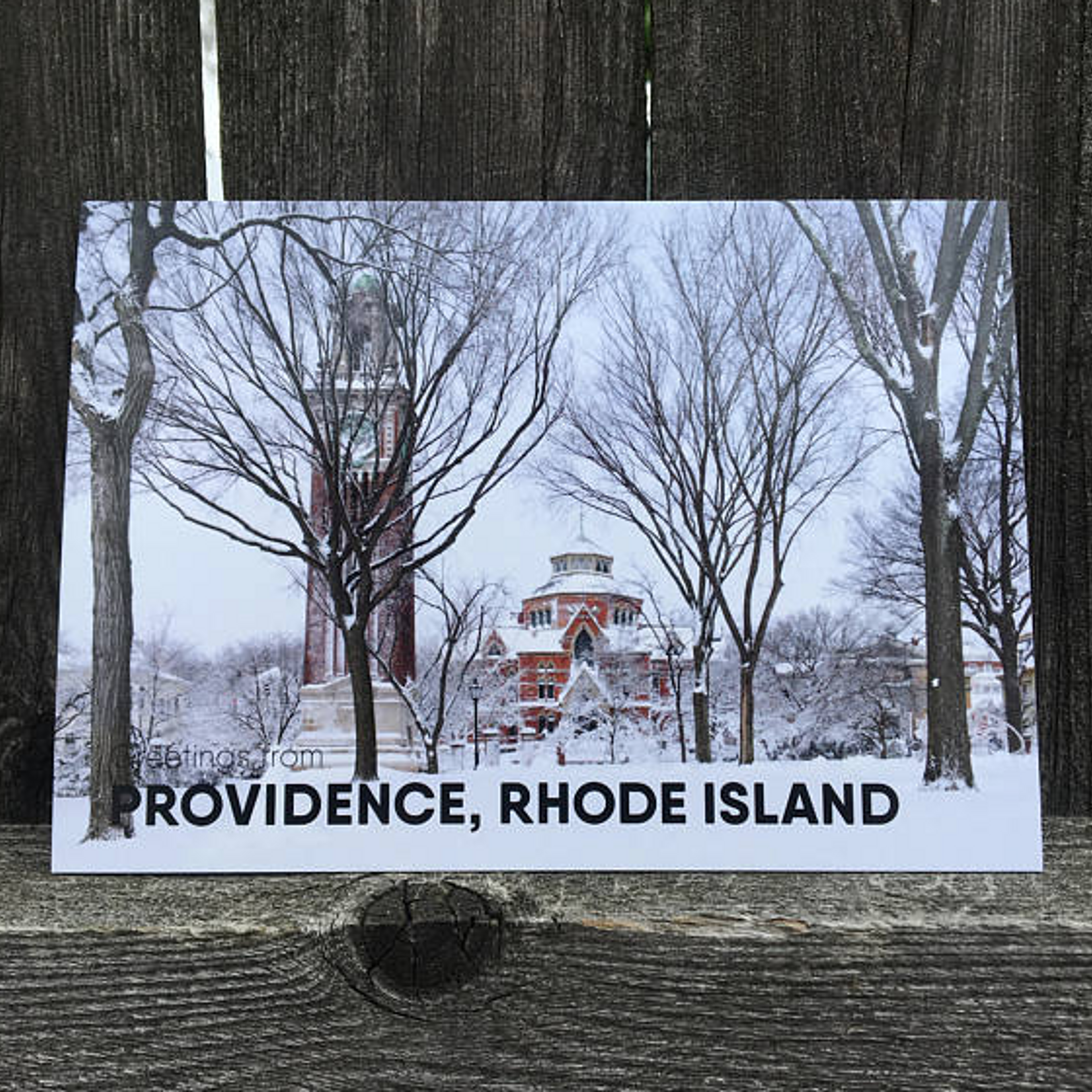 Brown University Providence Postcard