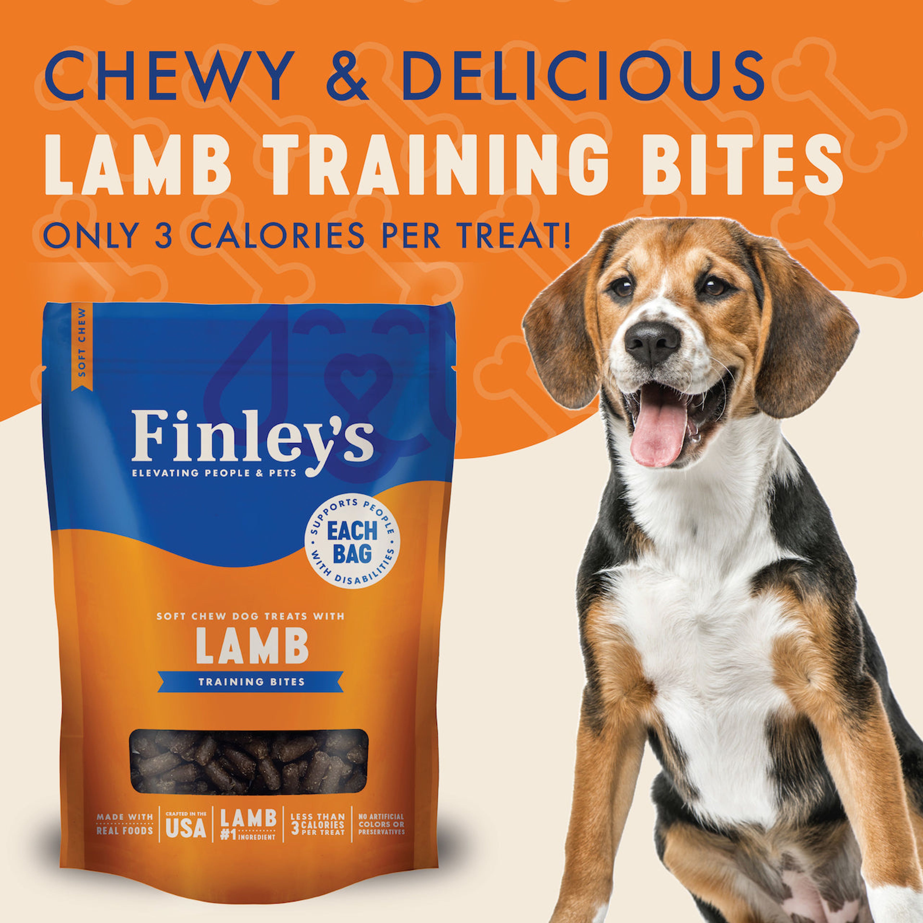Finley's Lamb Recipe Soft Chew Training Bites