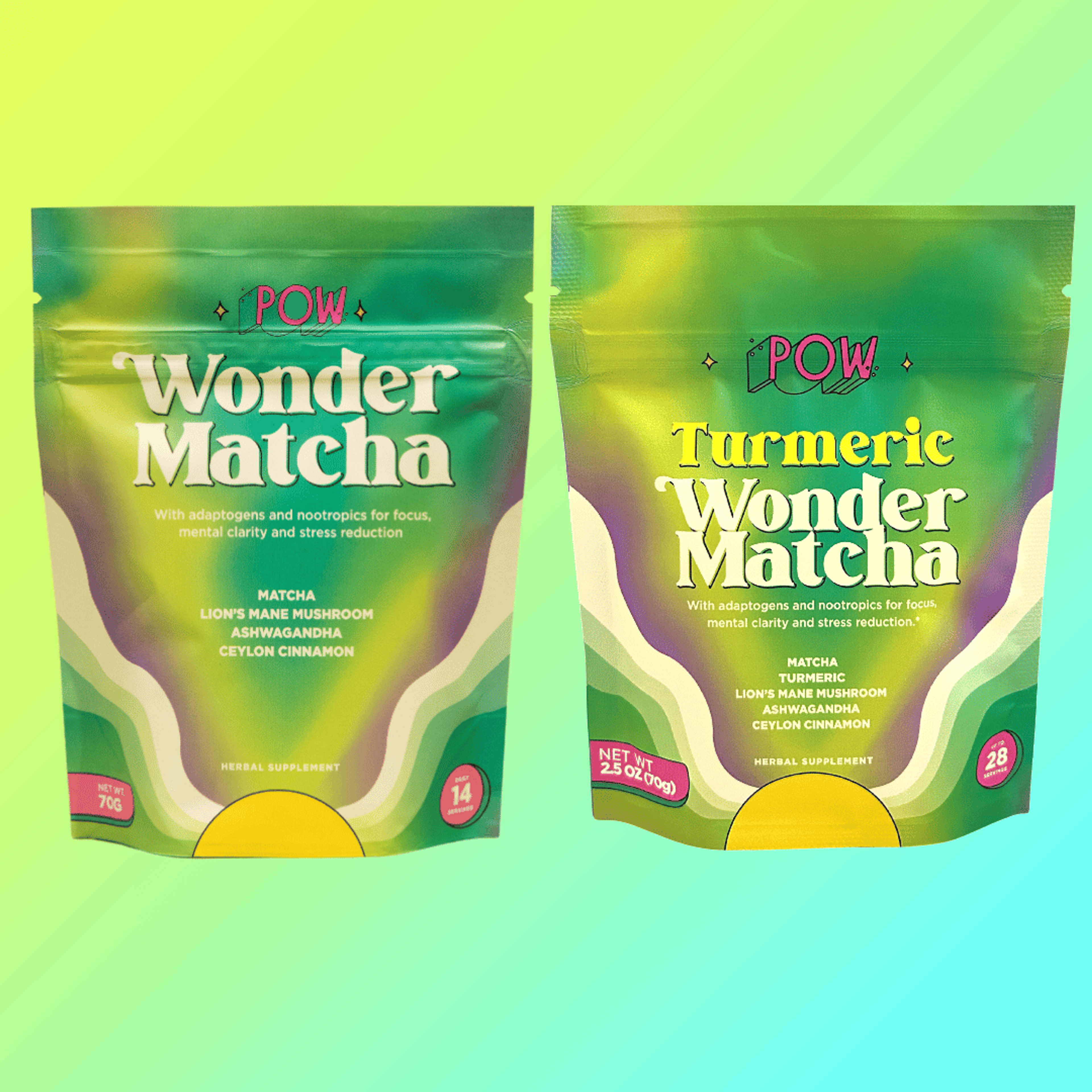 Wonder Matcha + Turmeric Wonder Matcha Bundle (Save 15%)