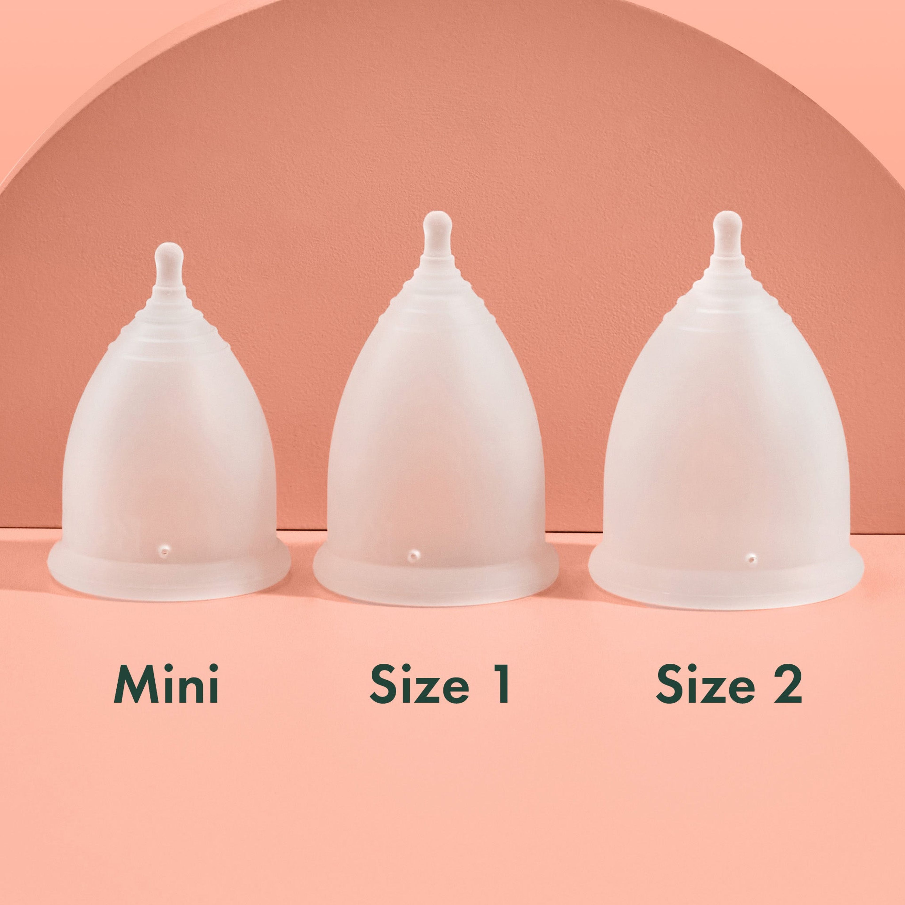 Reusable Menstrual Cup & Case Set - Marmalade