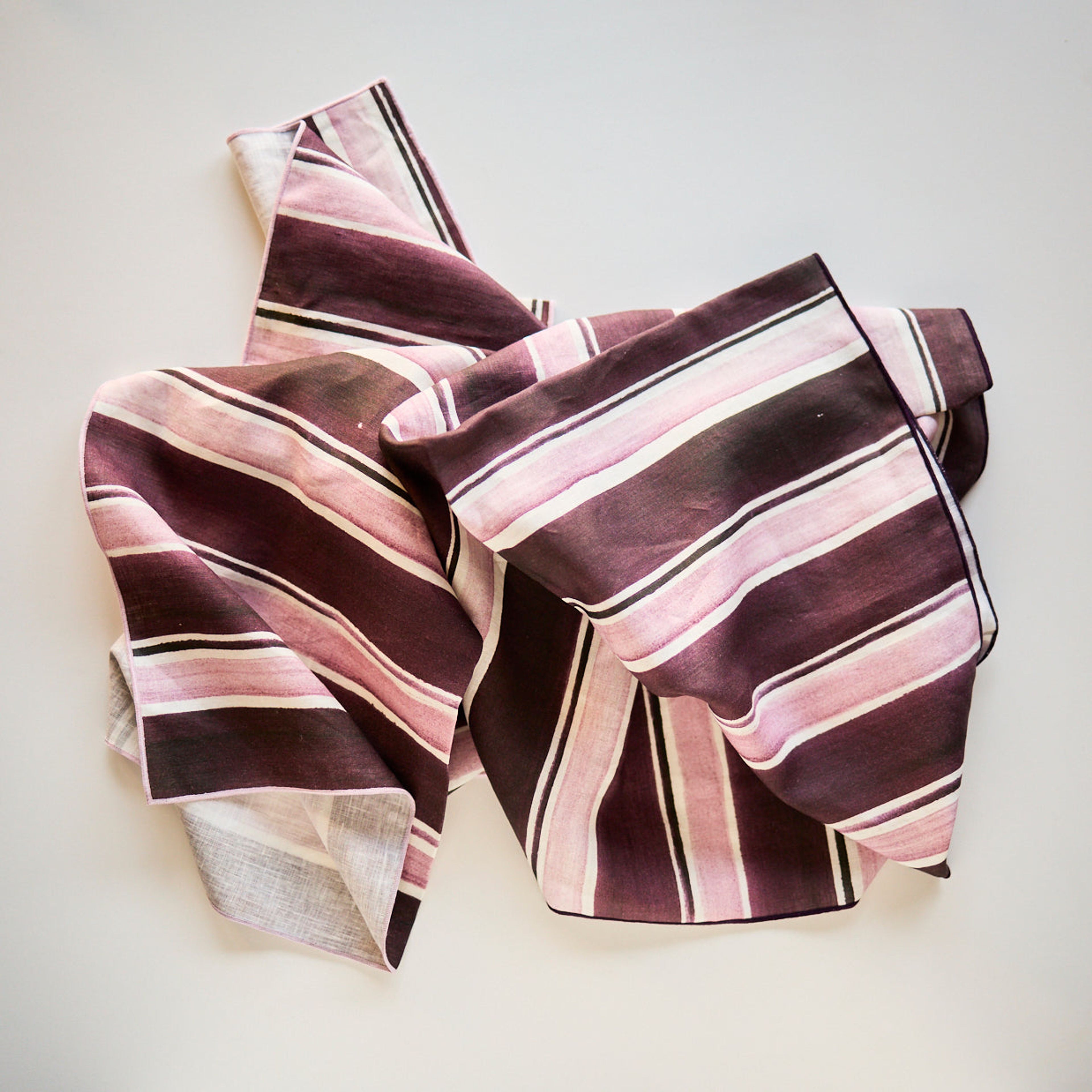 Rose Stripe Tea Towels