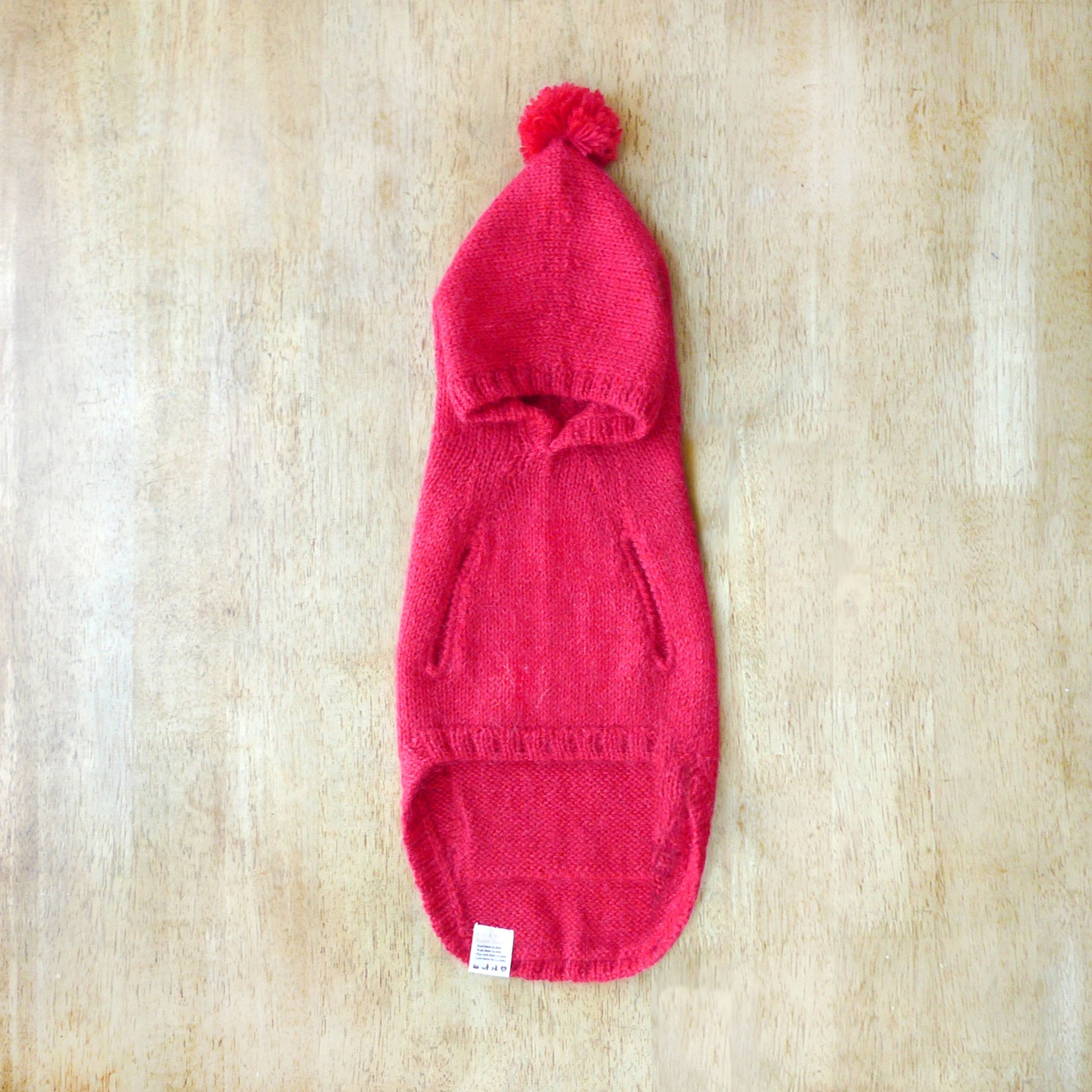 Colby Hoodie Sweater - Red