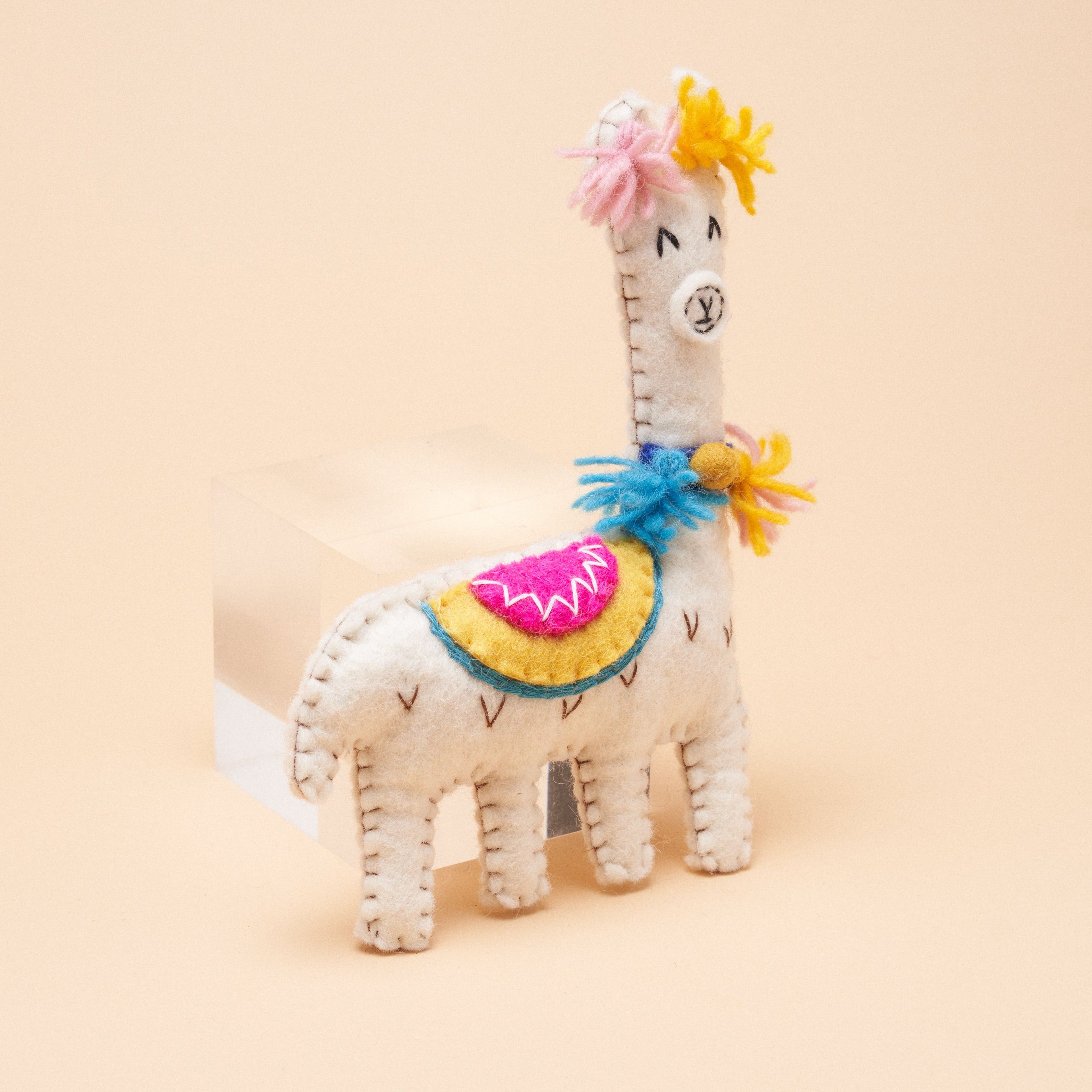 Llama Squeaker Toy