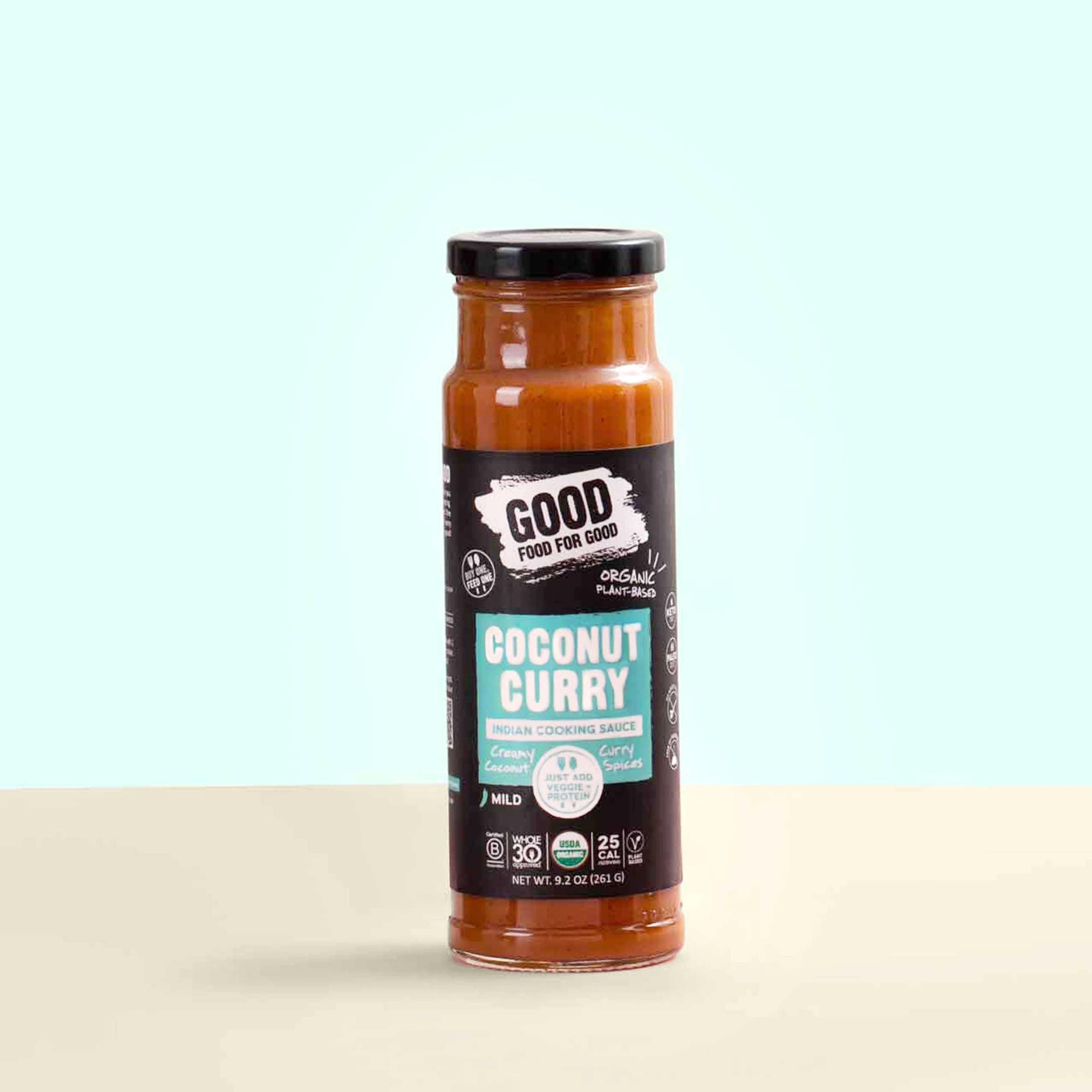 Organic Coconut Curry Sauce x4