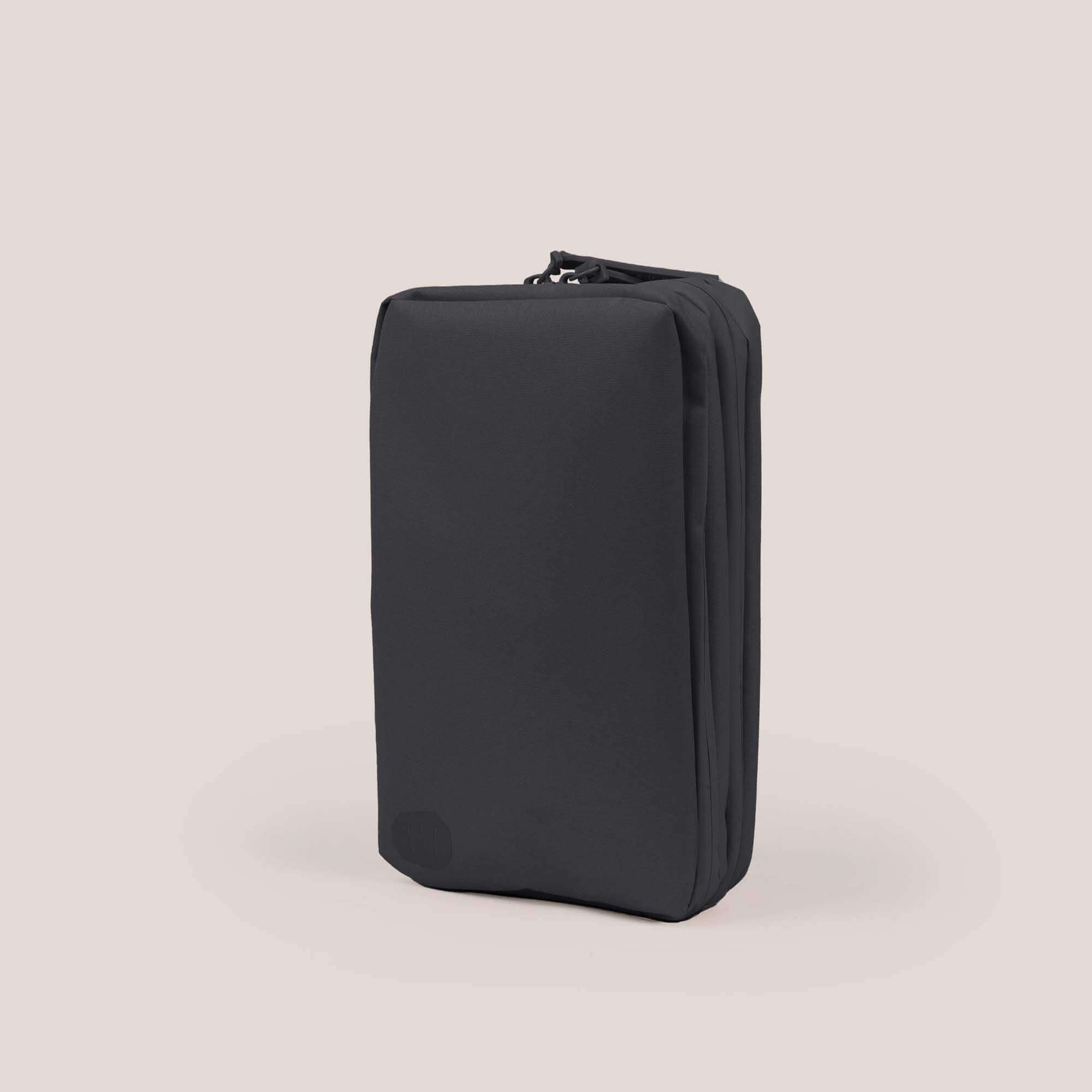 Black Explorer SLIM Toiletry Bag - Traveling Lighter