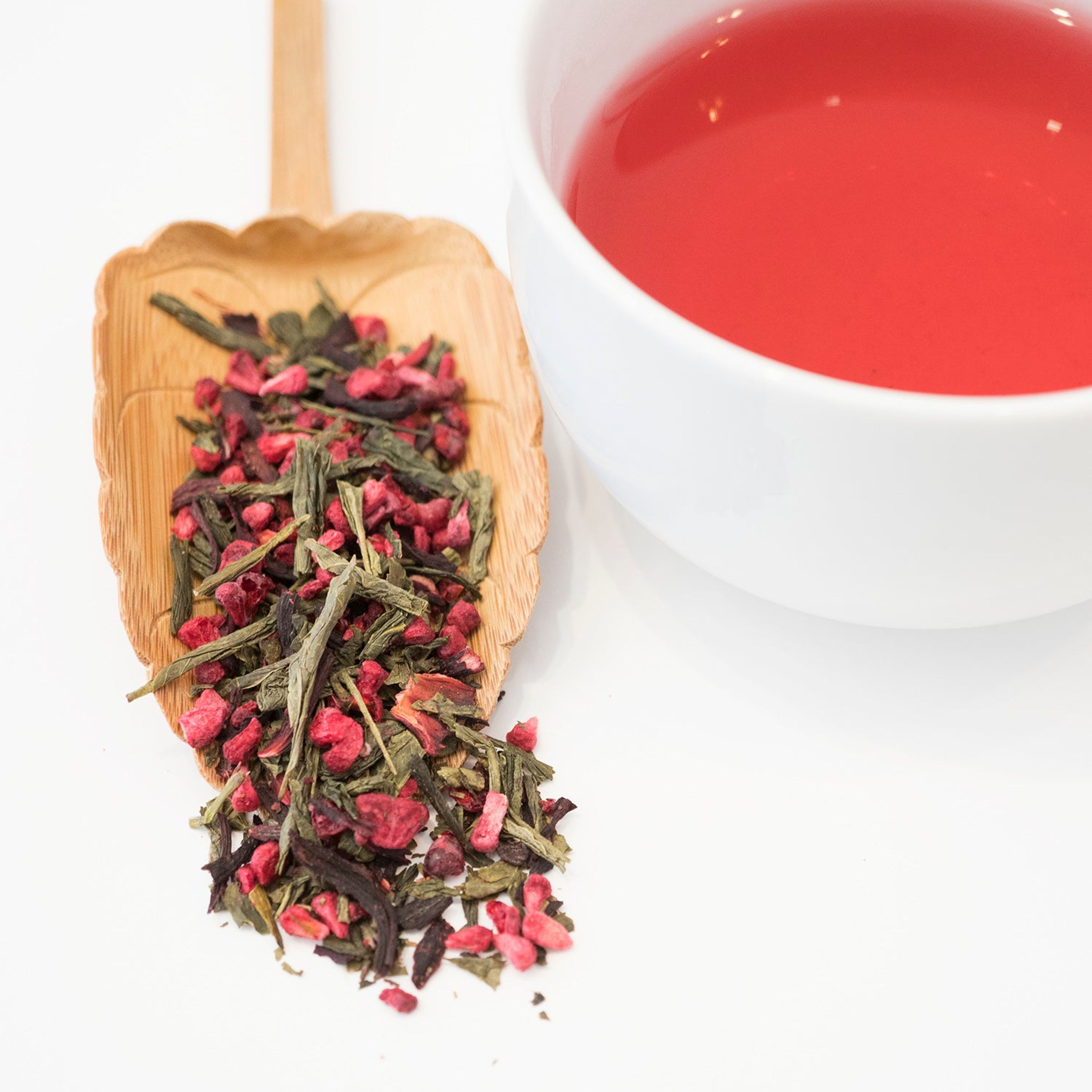 Green Sonata - Whole Leaf Green Tea with Raspberry and Hibiscus