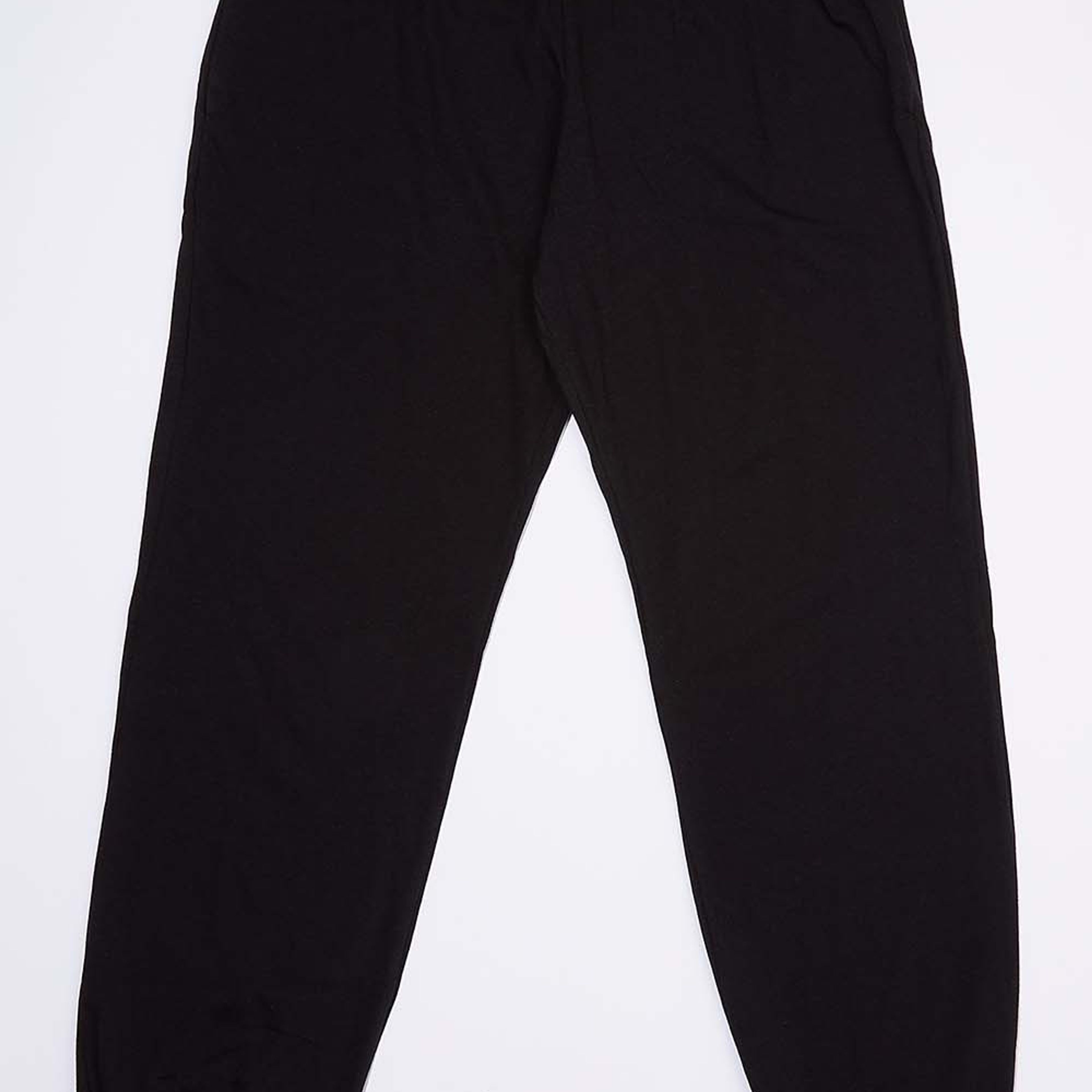 Women's Organic Black Pack: Jogger Pants + Unisex Style Tee
