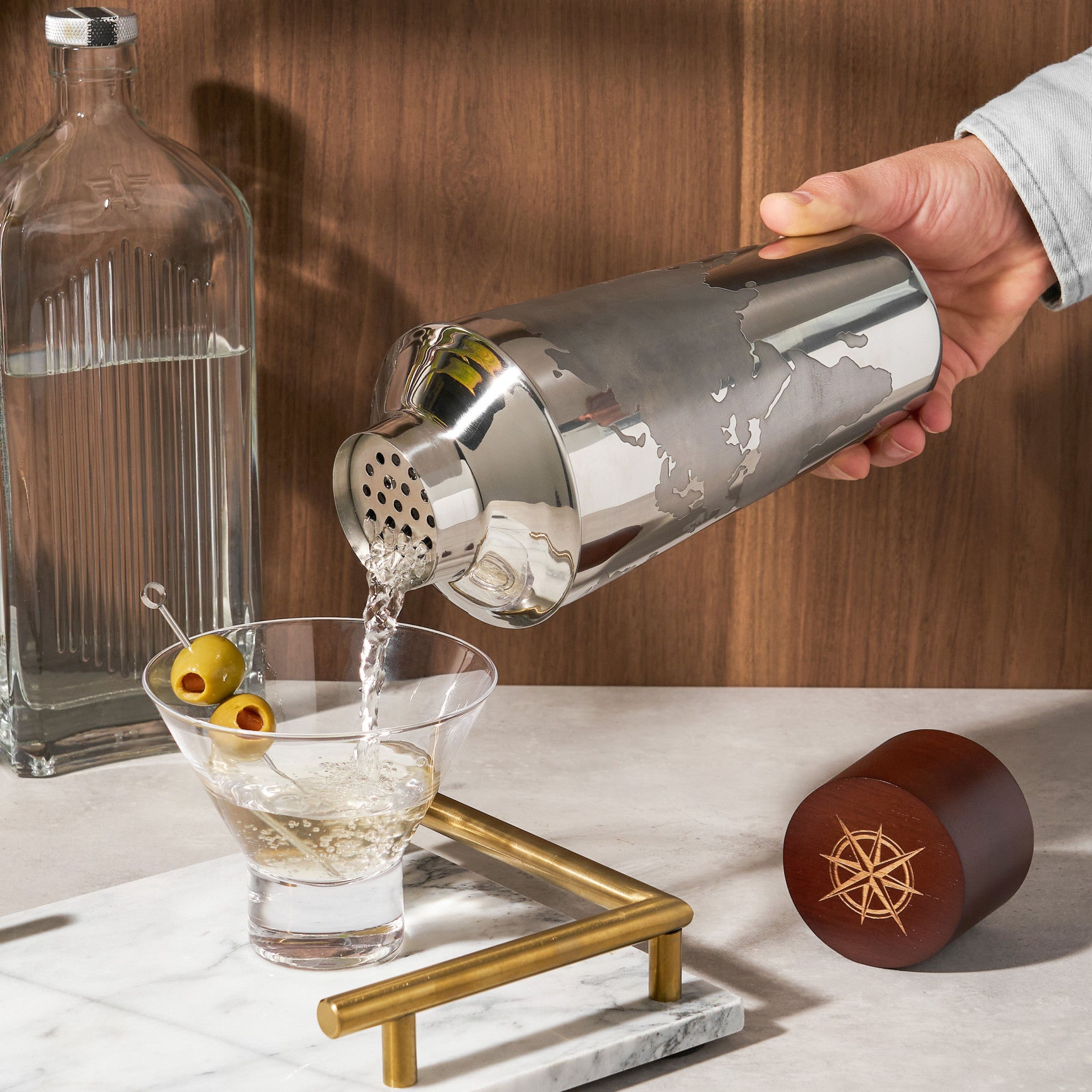 Globe Cocktail Shaker by Viski