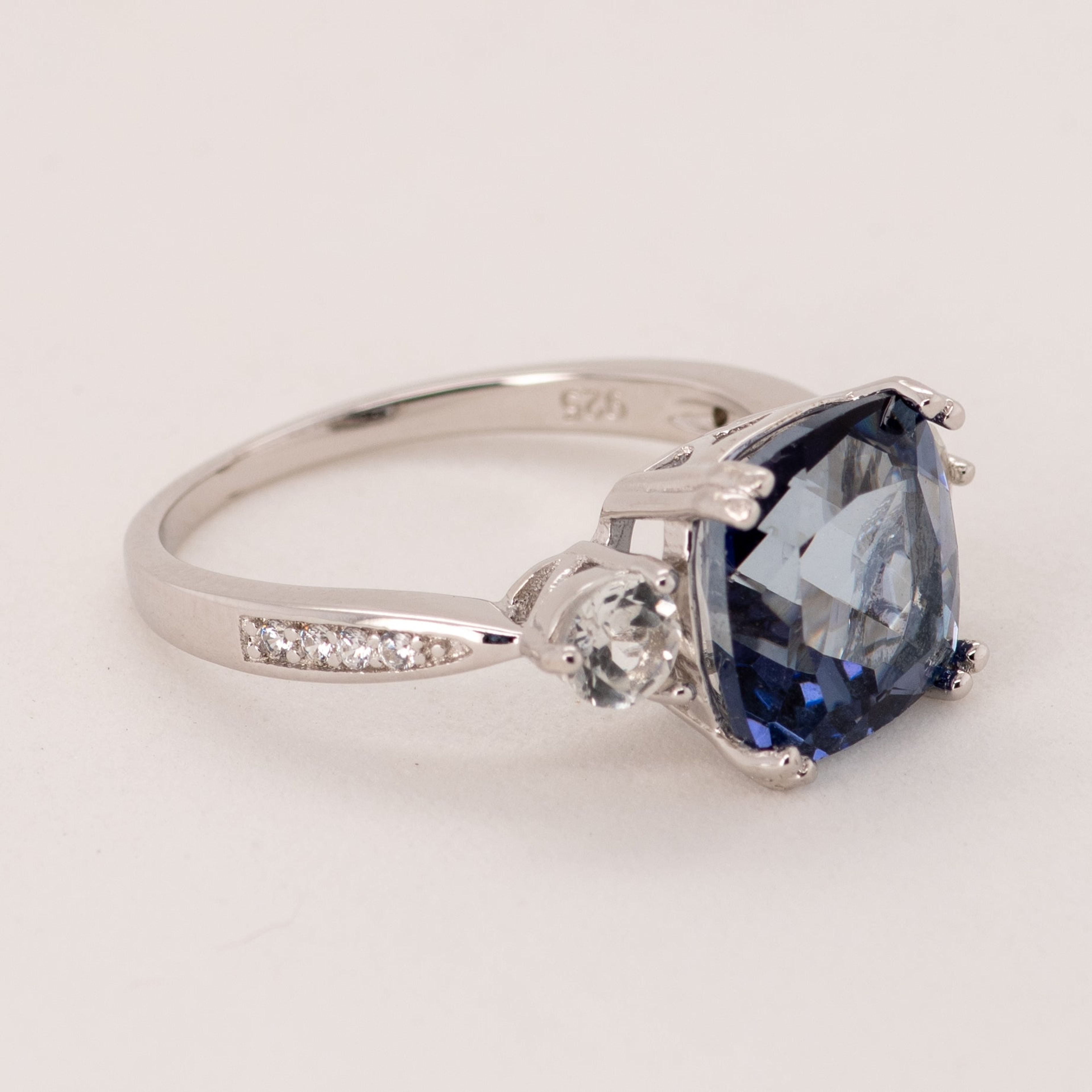 Melina Blue Quartz Ring