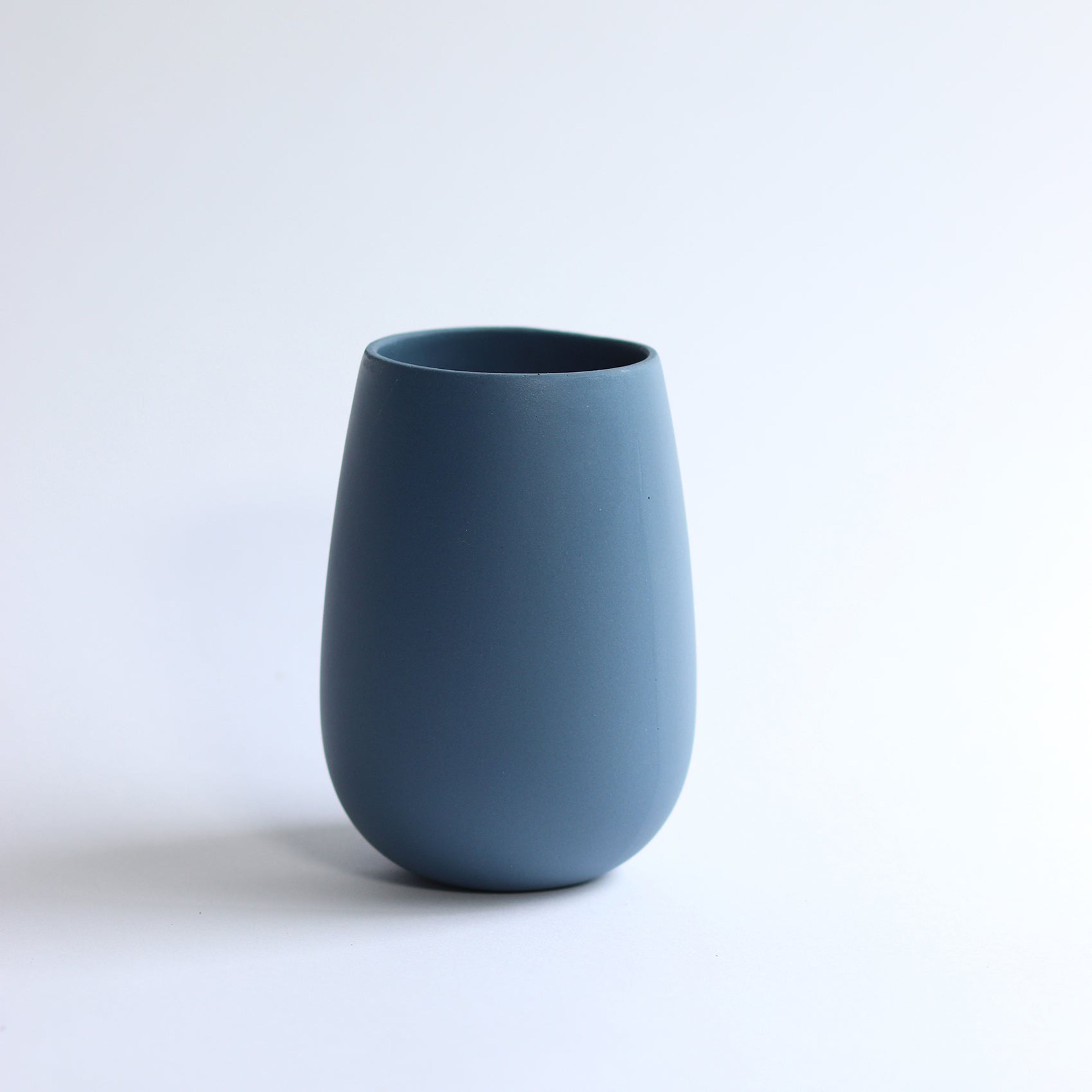 Stoneware Hedy Vase - Indigo Blue
