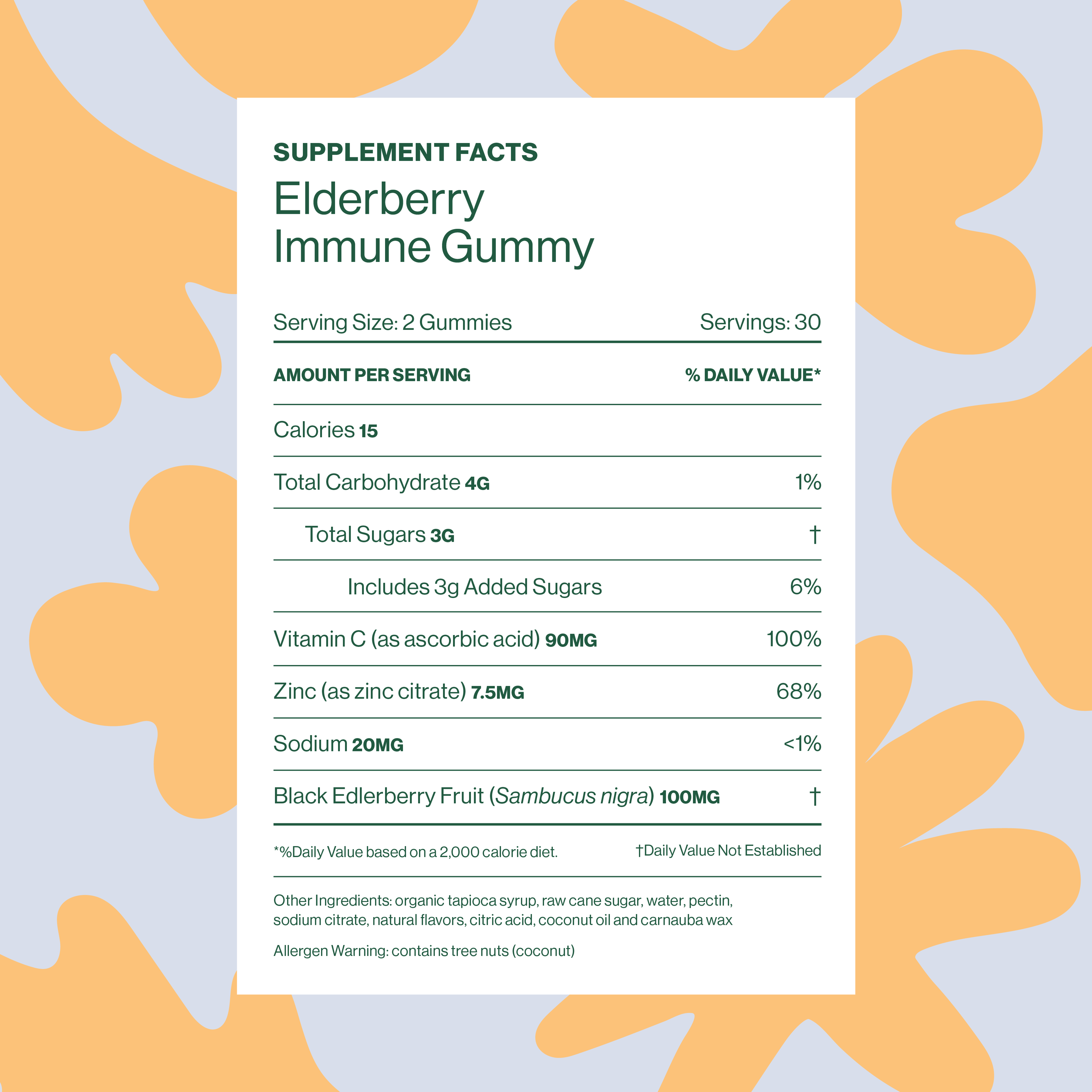 Elderberry Immune Gummy