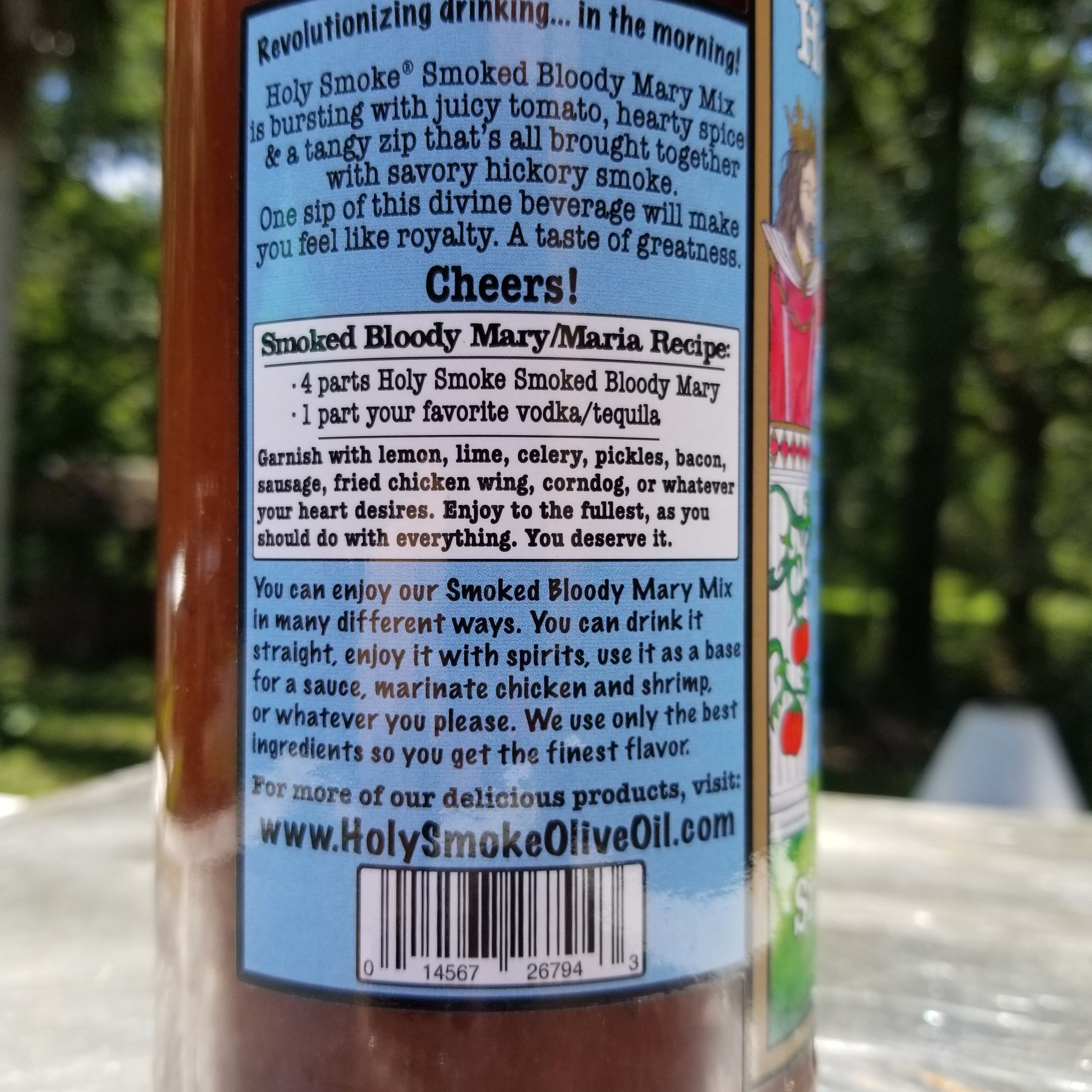 Smoked Bloody Mary Mix (32fl.oz)