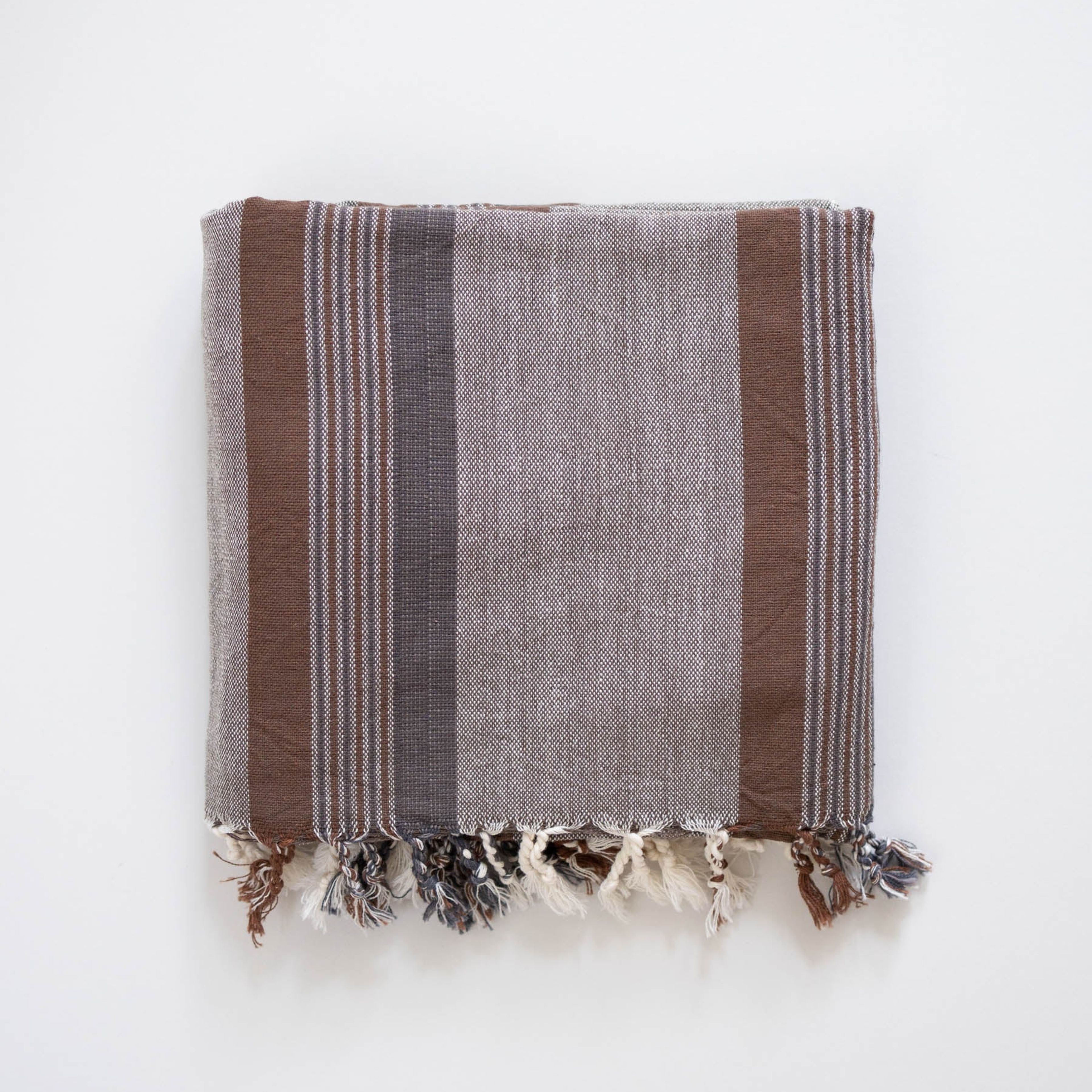 Brown Grey Nomad Towel