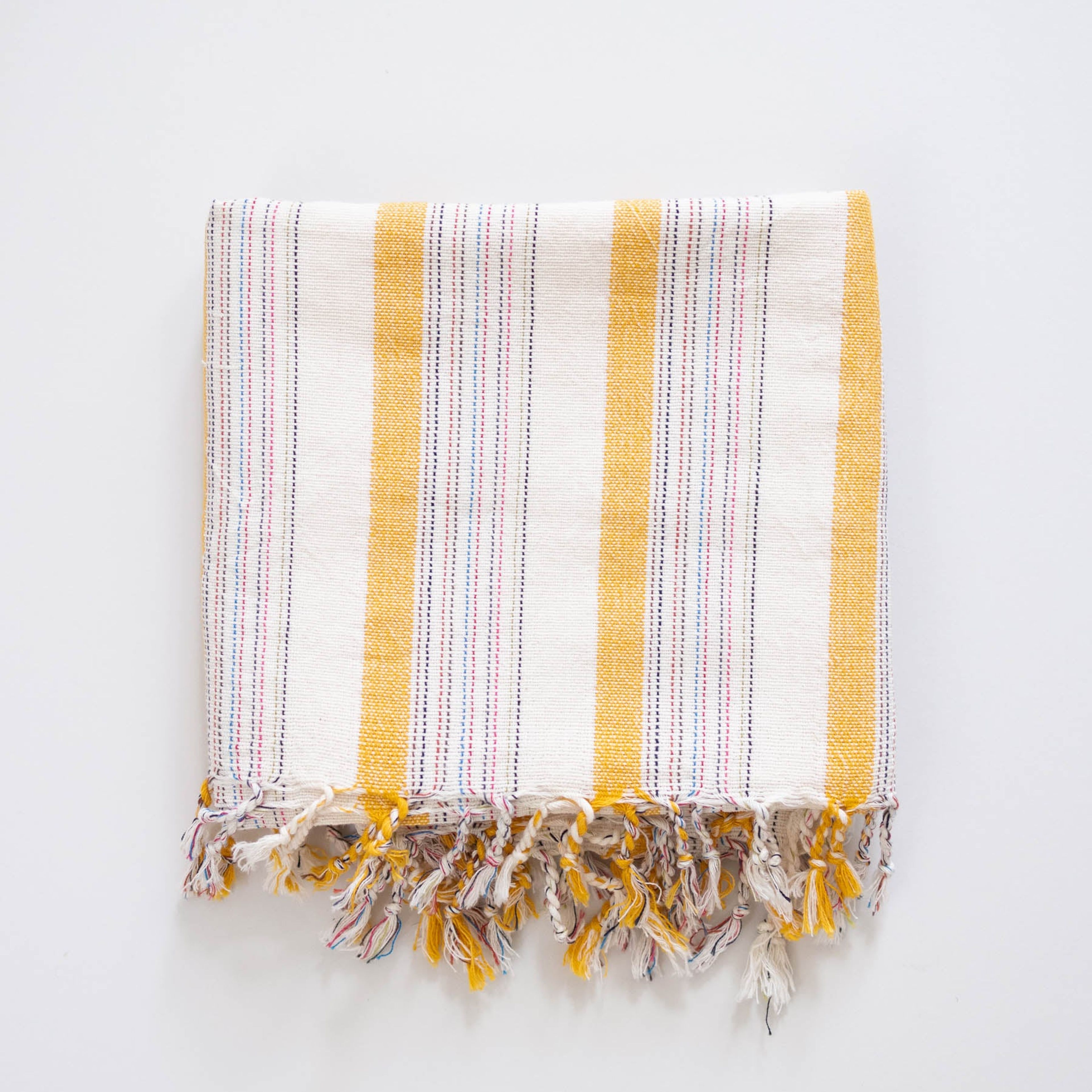 Yellow Ivory Montauk Towel