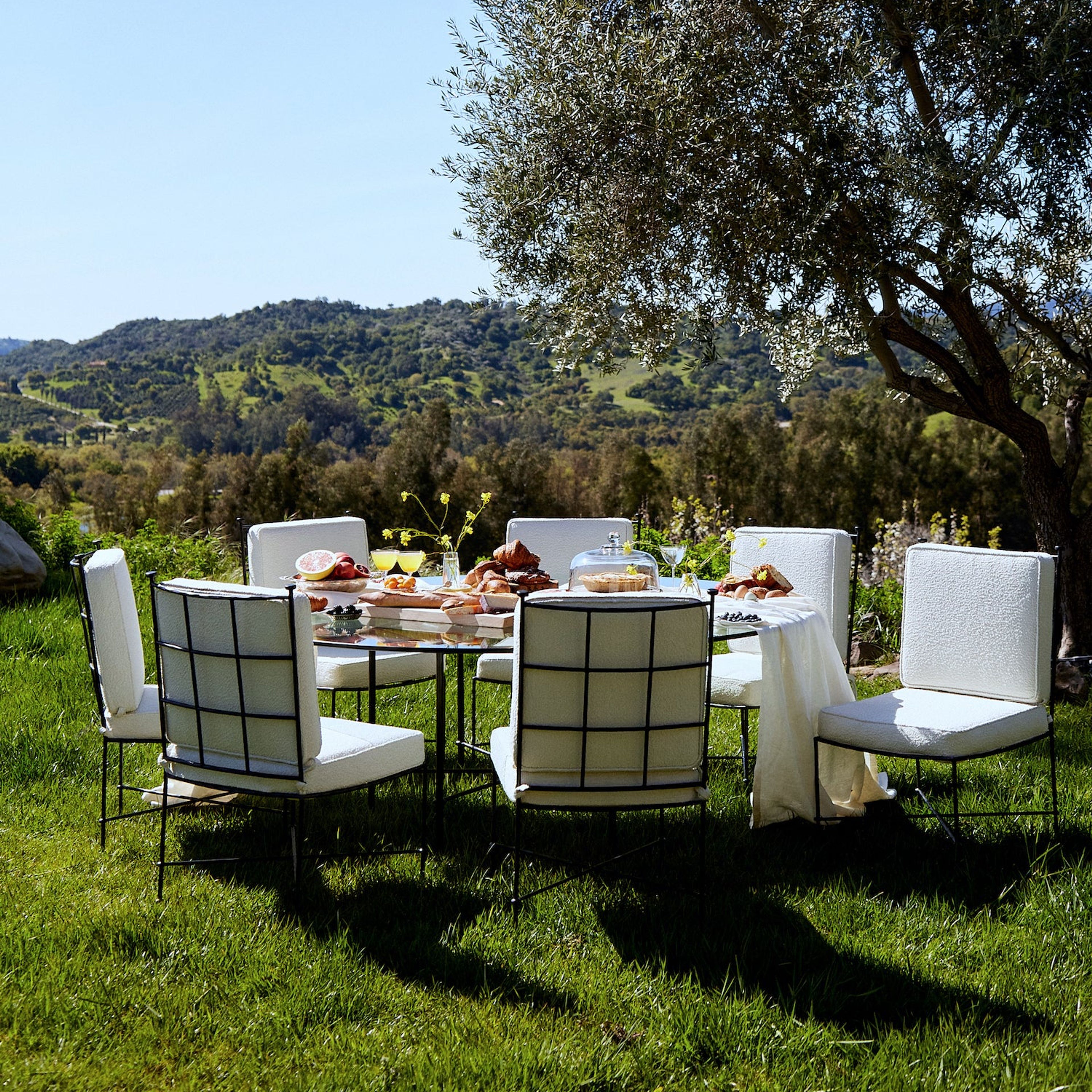 Provence Outdoor Armless Dining Chair