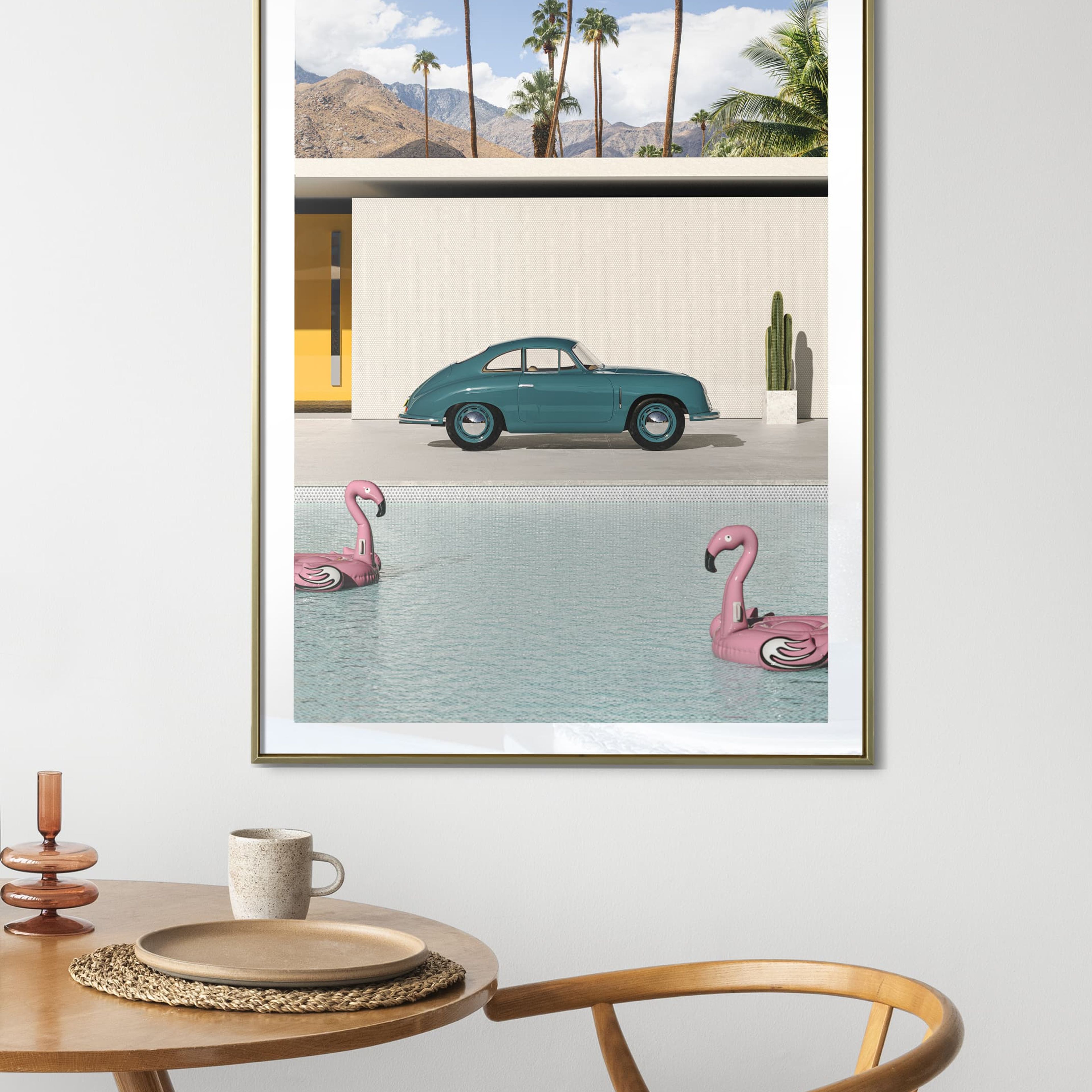 Porsche 356 in Palm Springs