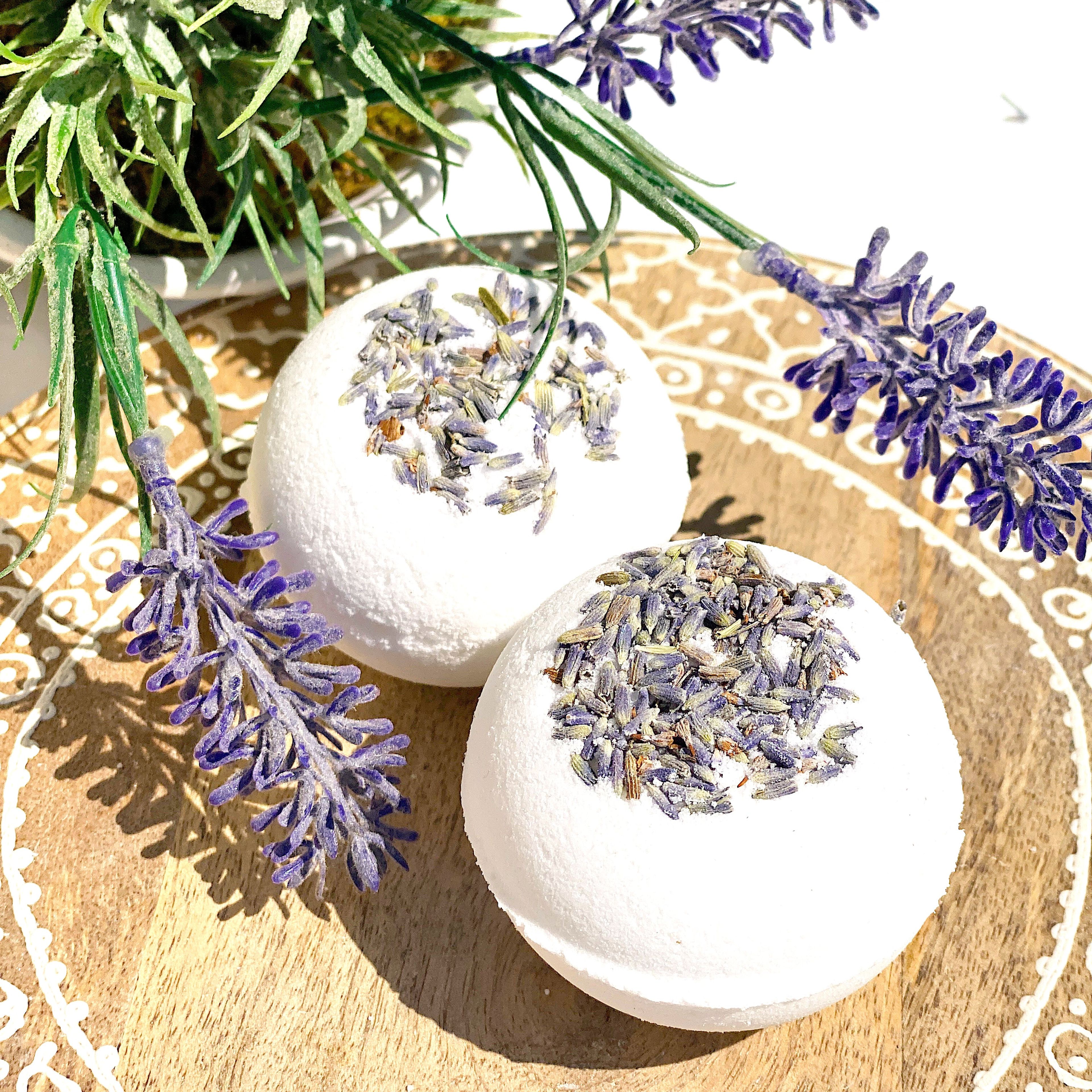 Lavender Organic Bath Bomb Fizzie