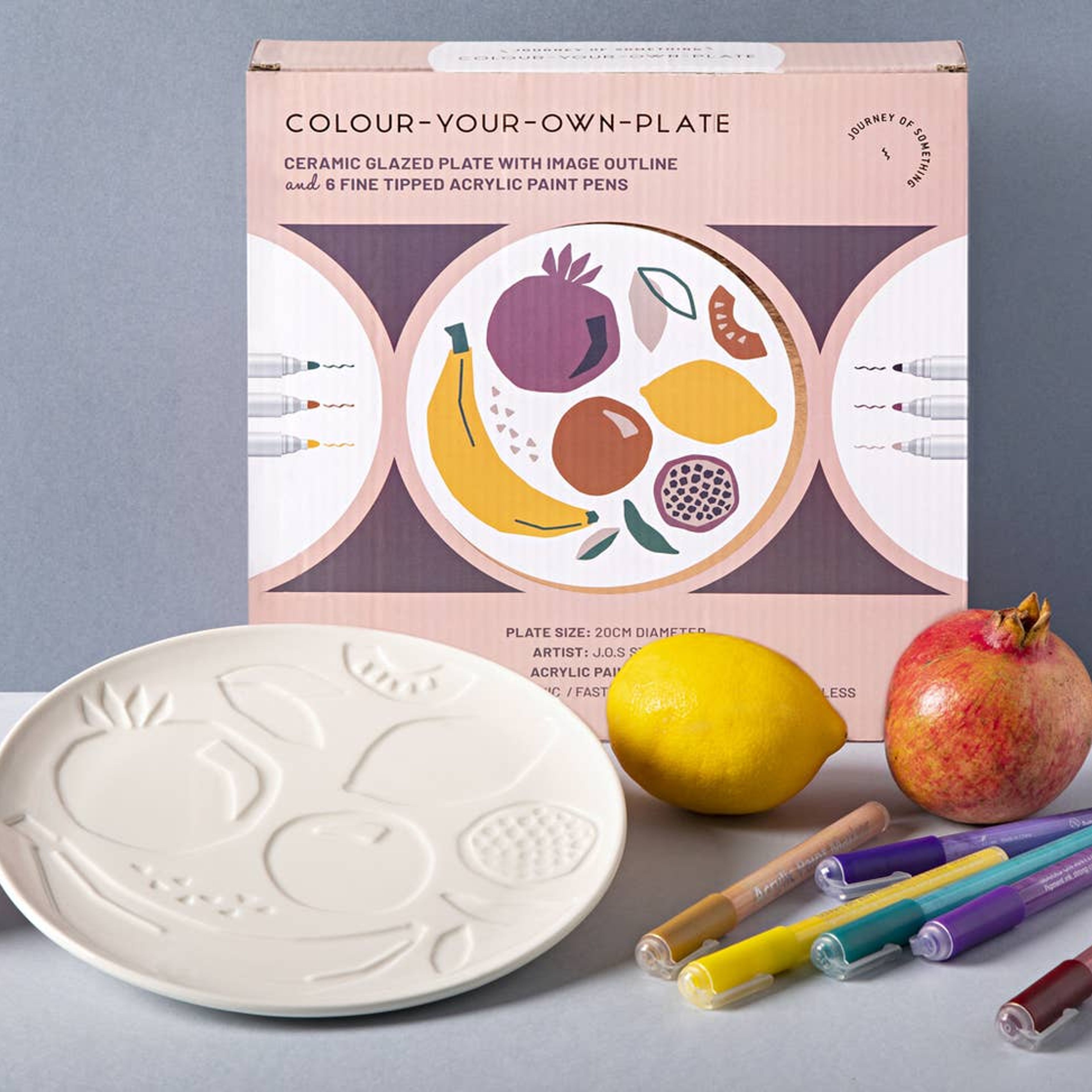 Color Your Own Plate Craft Kit