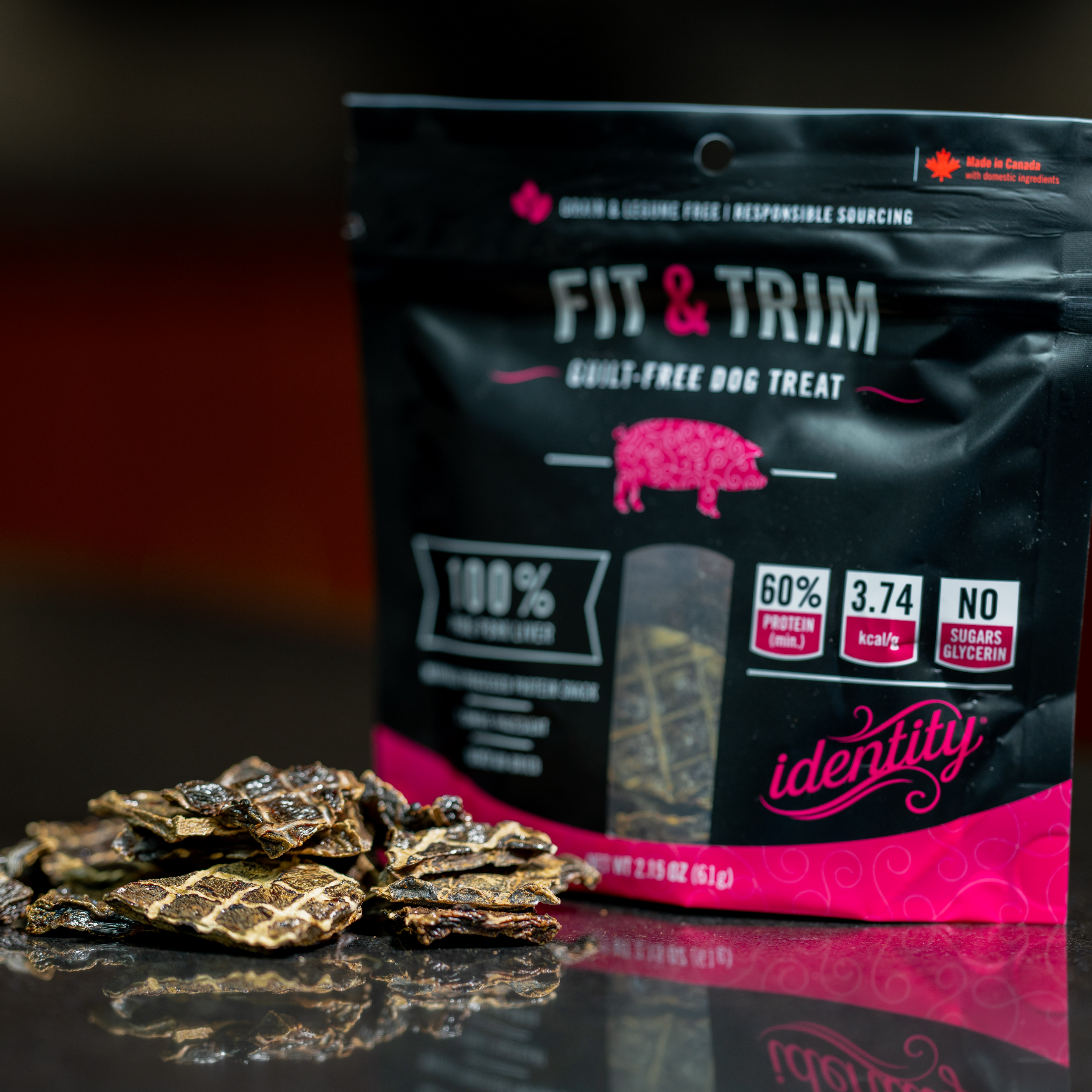 Fit & Trim | 100% Pure, Guilt-Free Air-Dried Pork Liver Dog Treats