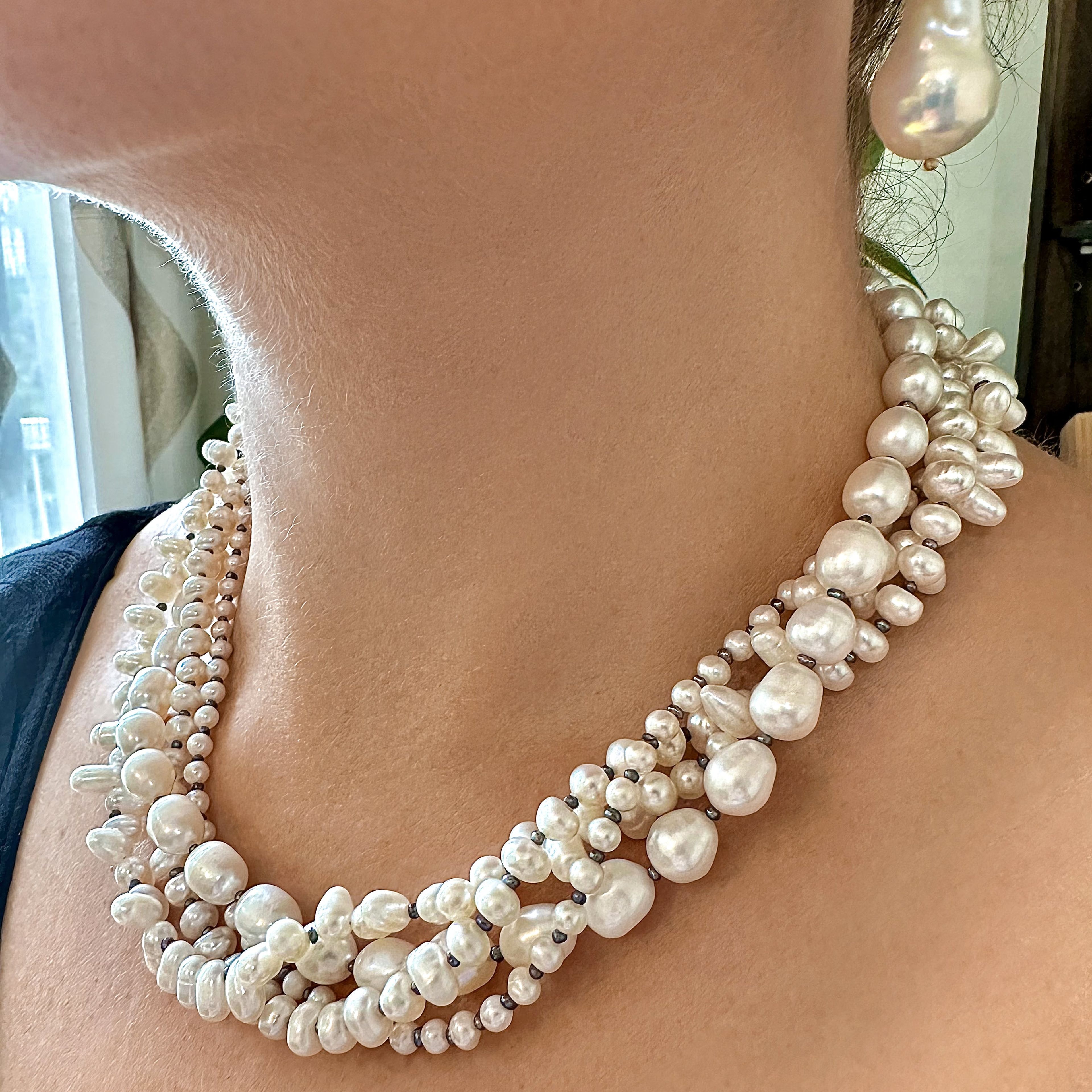 Luscious in Pearls Necklace