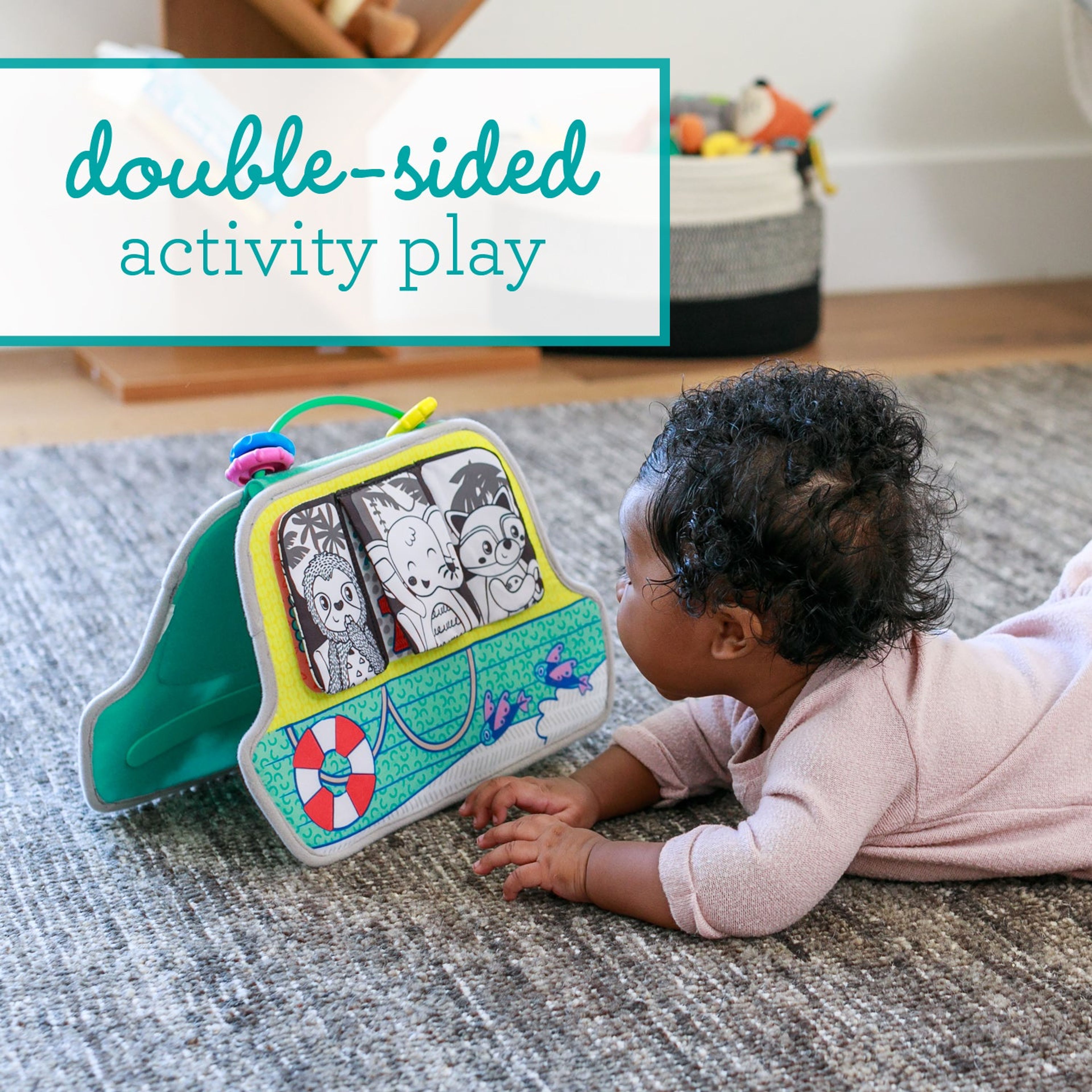Busy Board Mirror & Sensory Discovery Toy