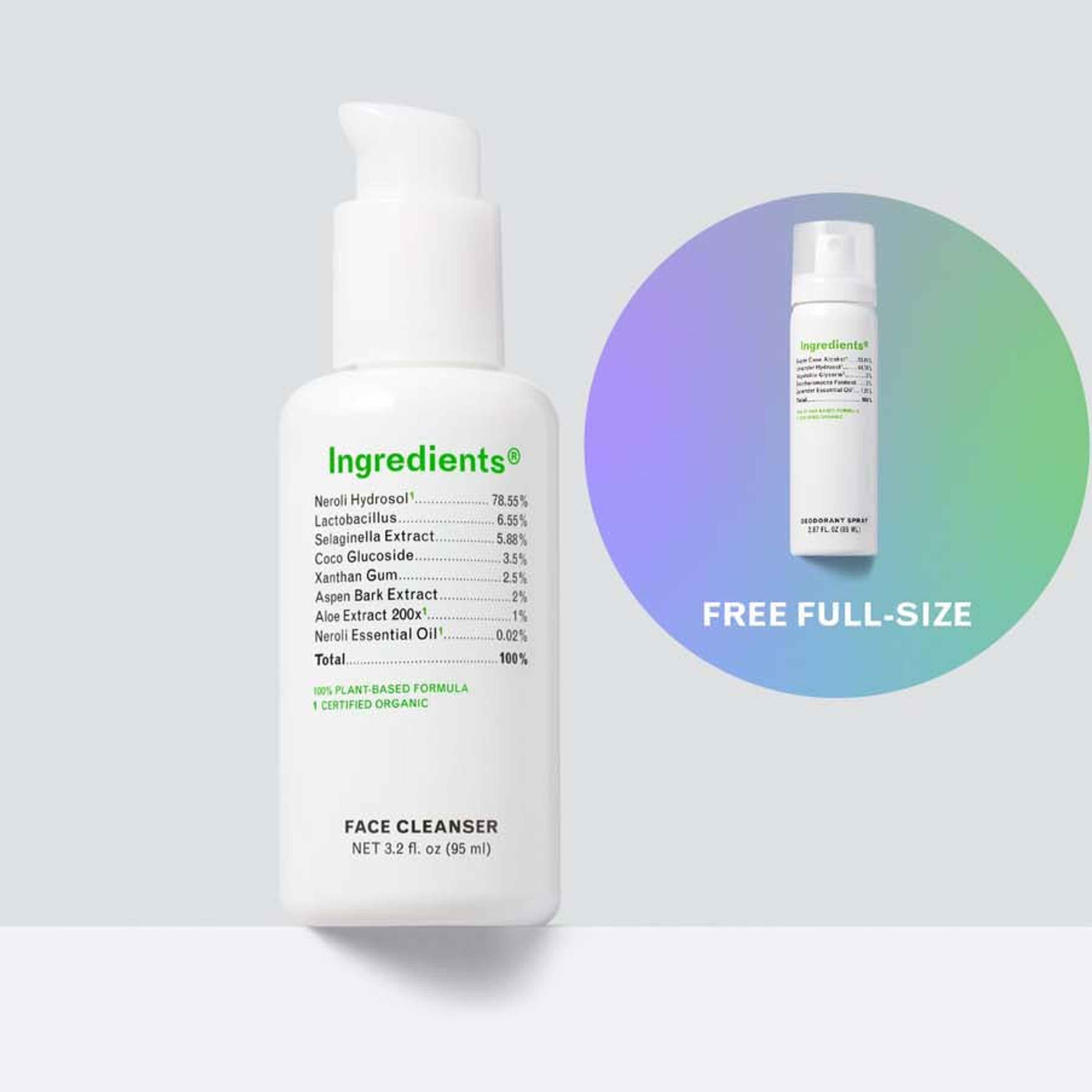 Neroli Face Cleanser (Get Deodorant Free)