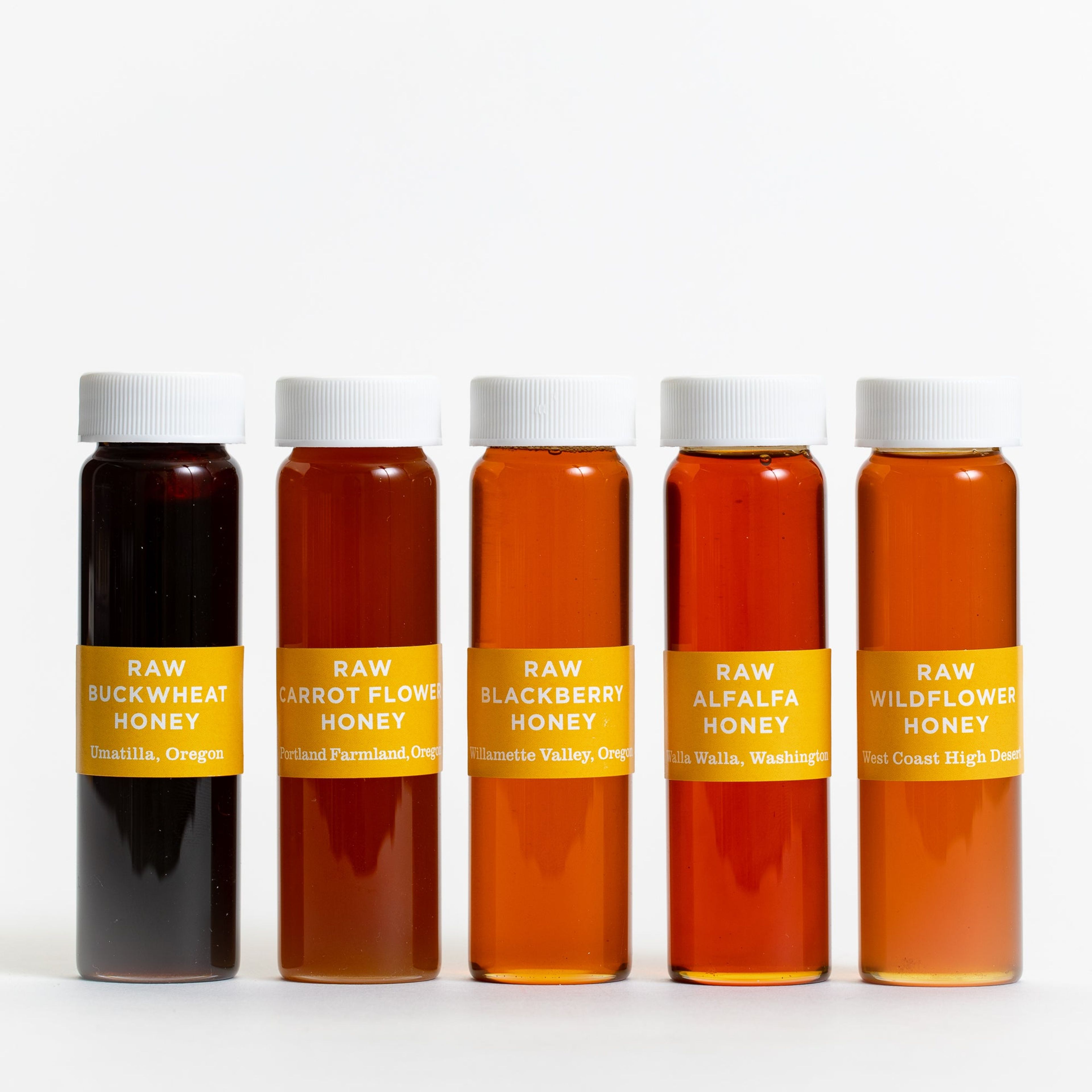 Five Vial Honey Collection