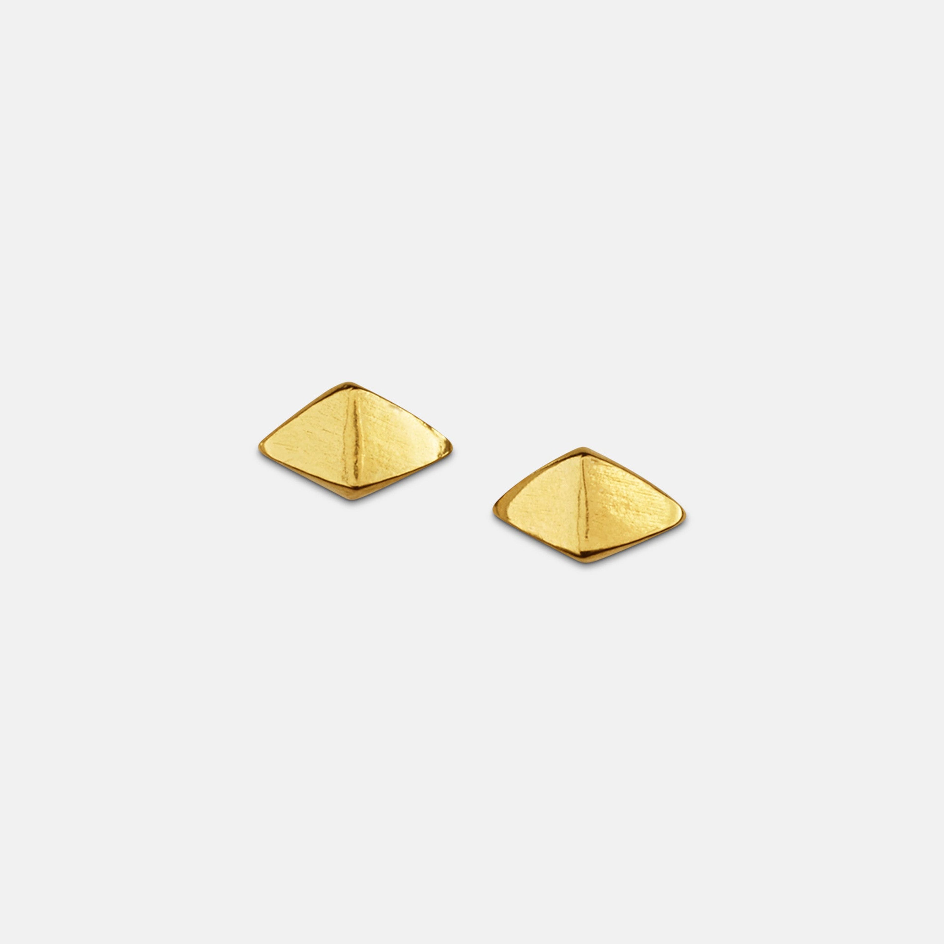 Shimmer Studs, 19K Gold