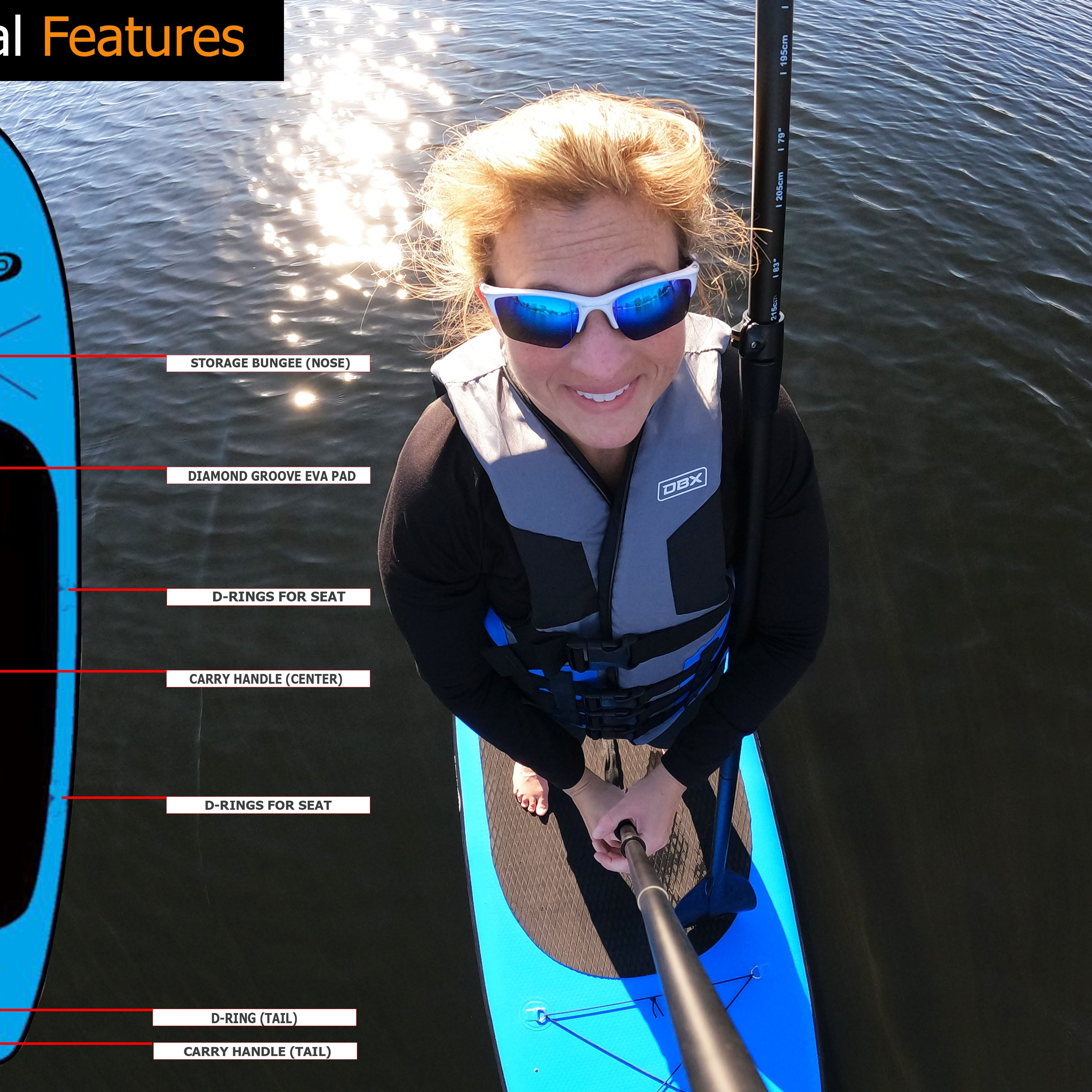BEYOND JLF 10FT+6IN Inflatable Stand Up Paddle Board Set