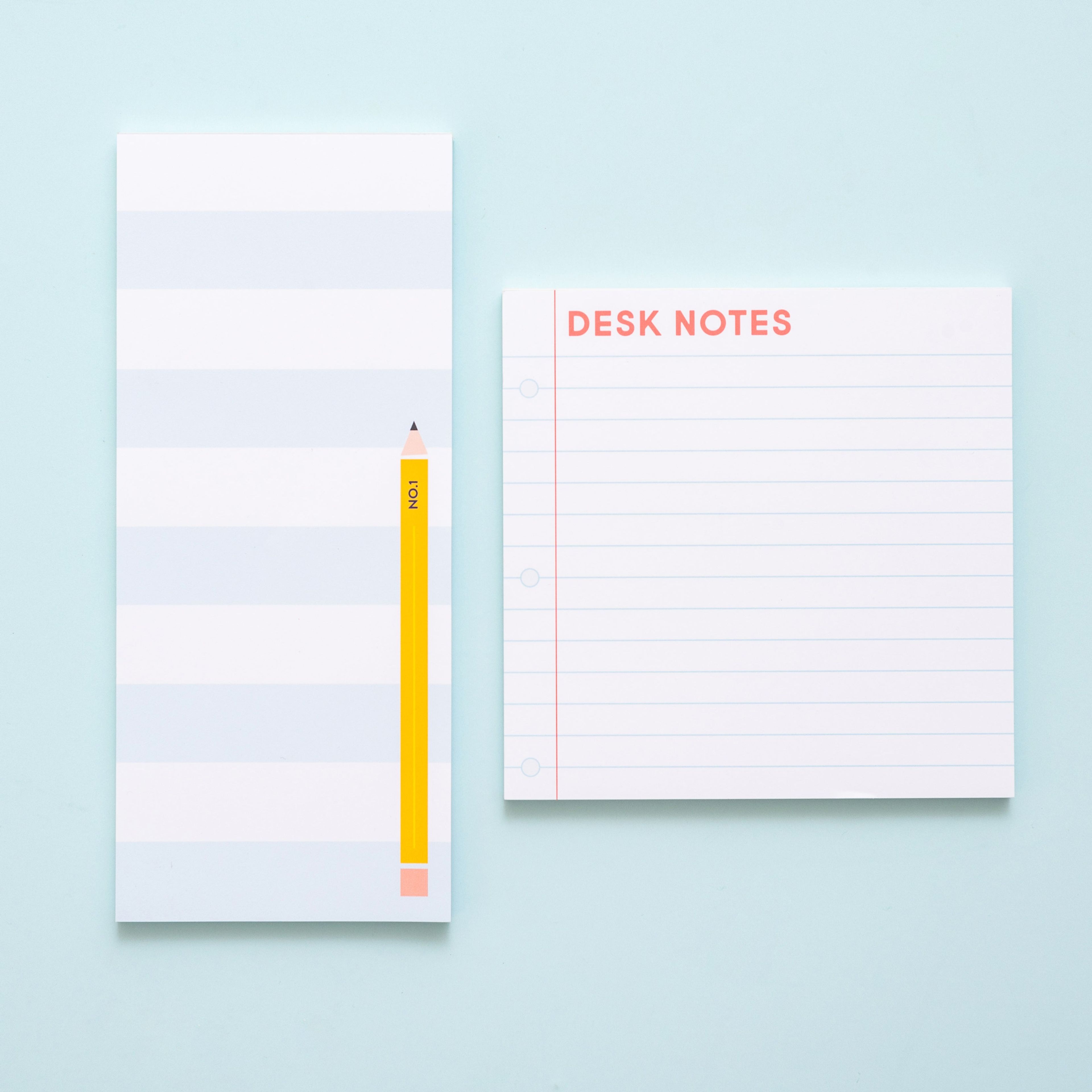 Striped Pencil Notepad
