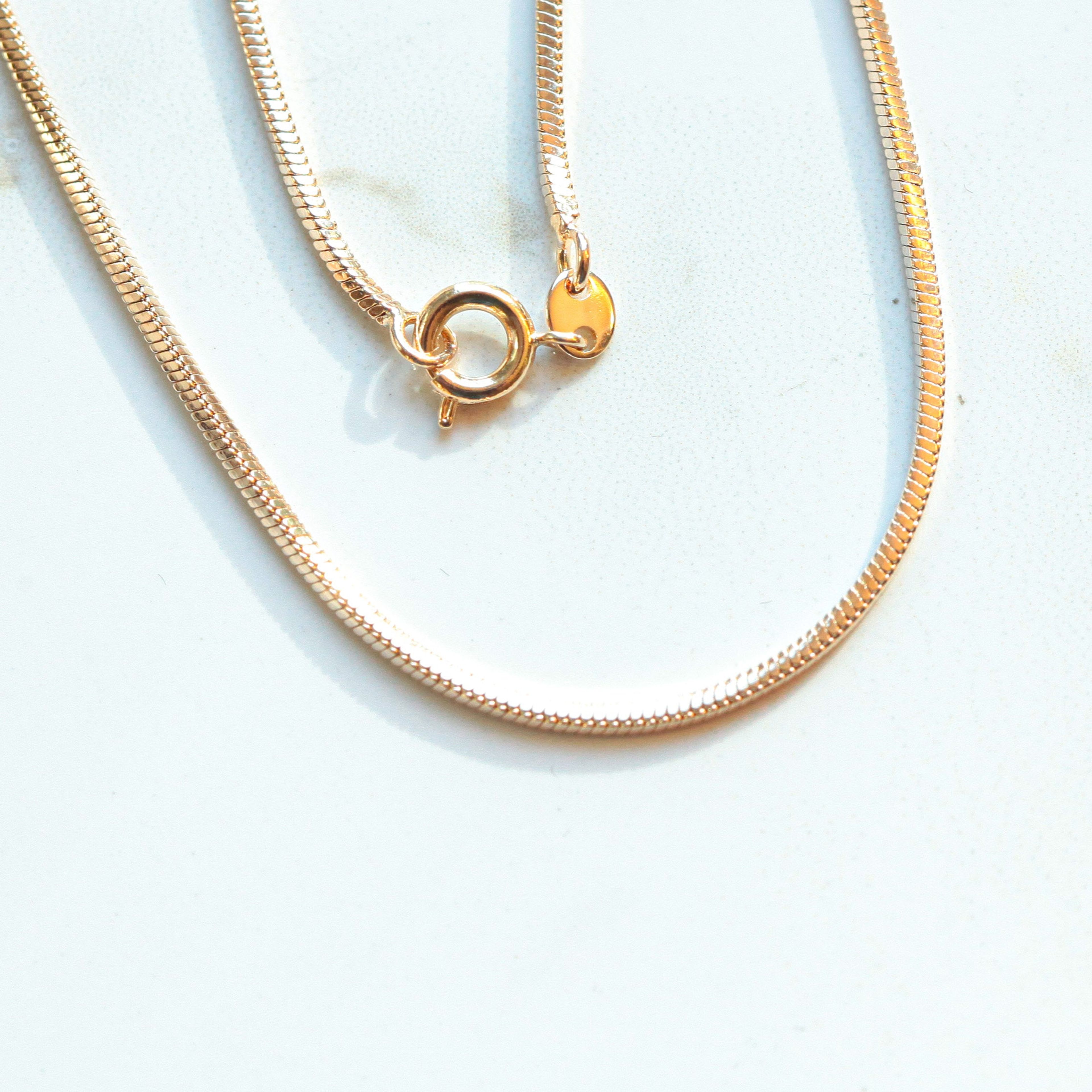 Silky Gold Snake Chain