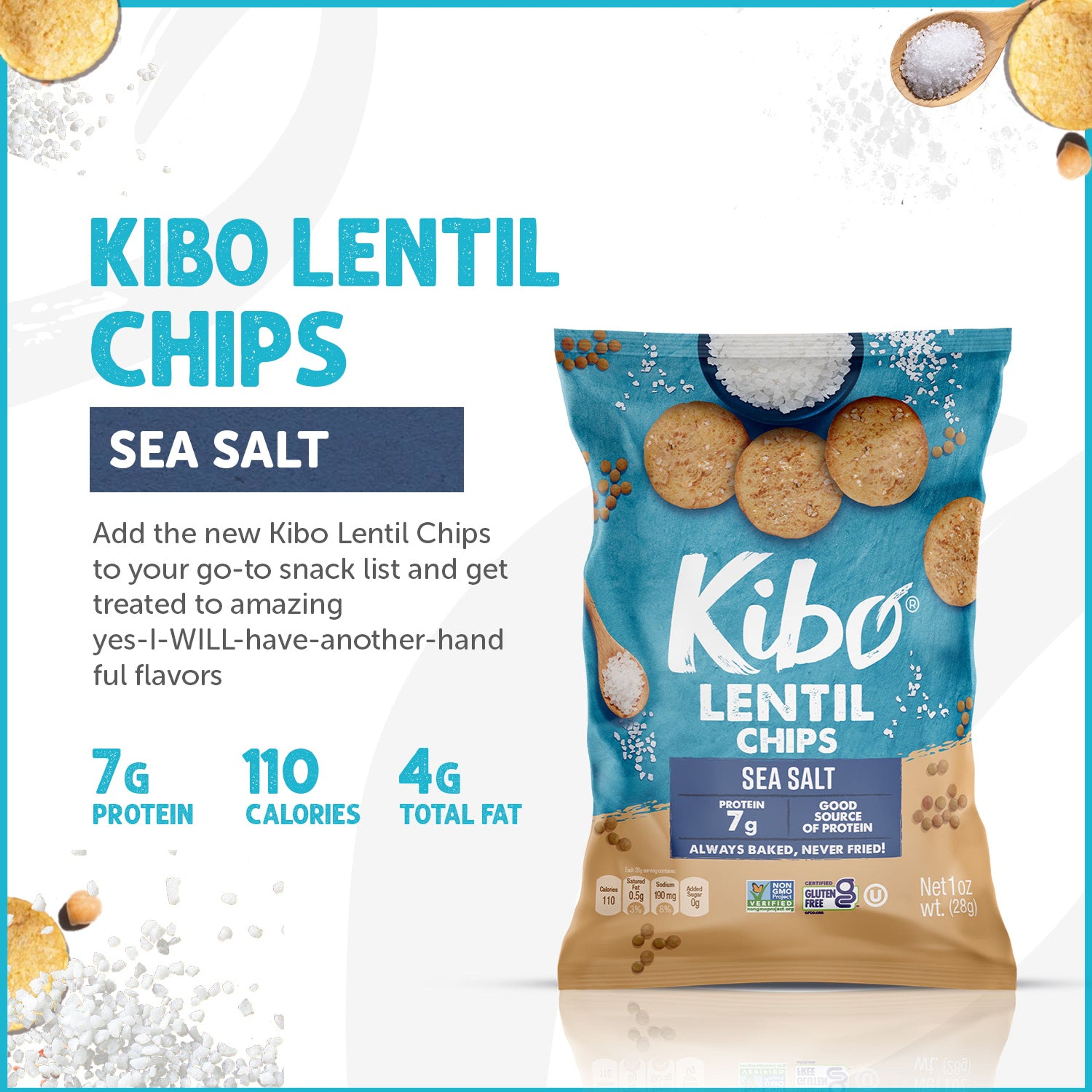 Lentil Chips Sea Salt