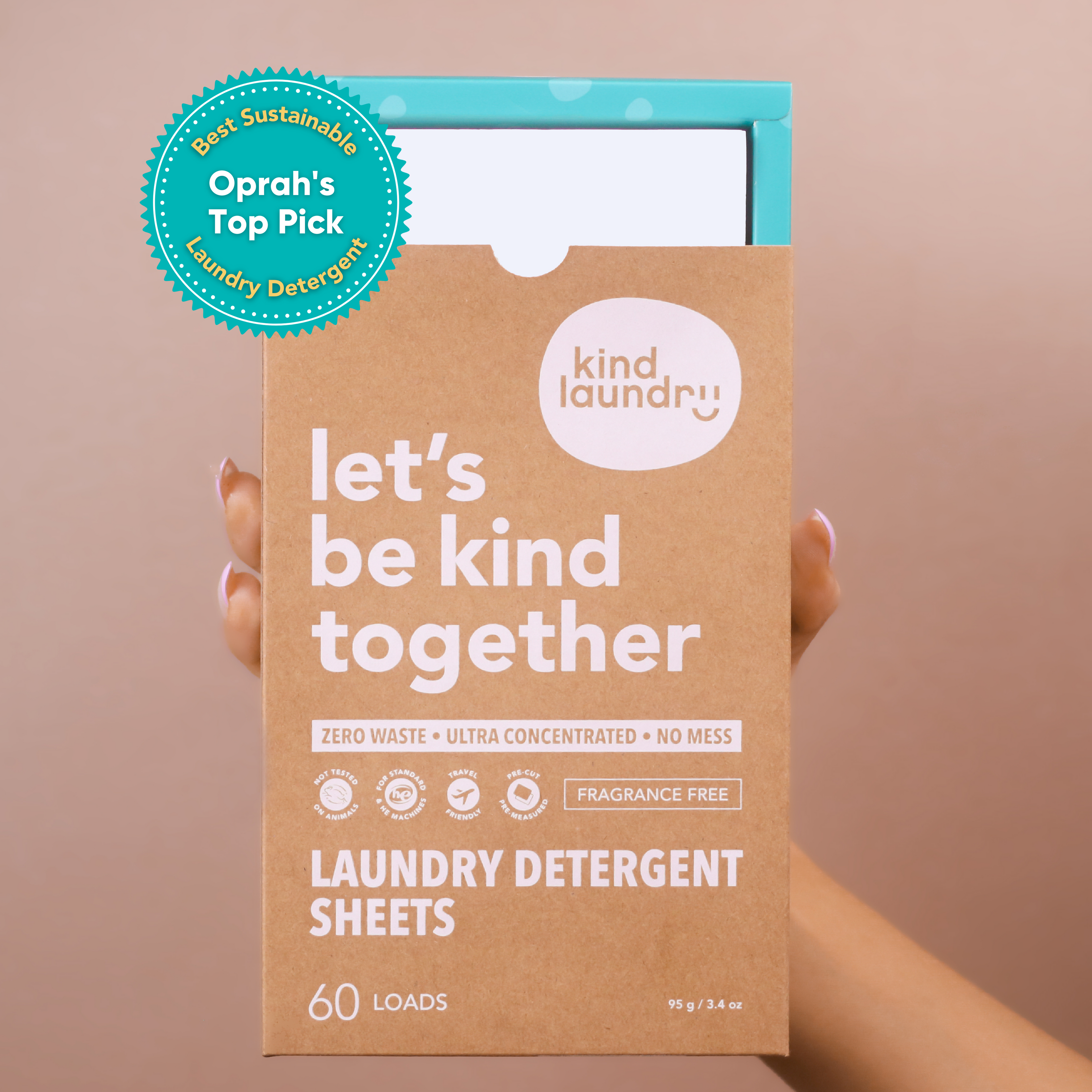 Eco-Friendly Laundry Detergent Sheets (60 loads)