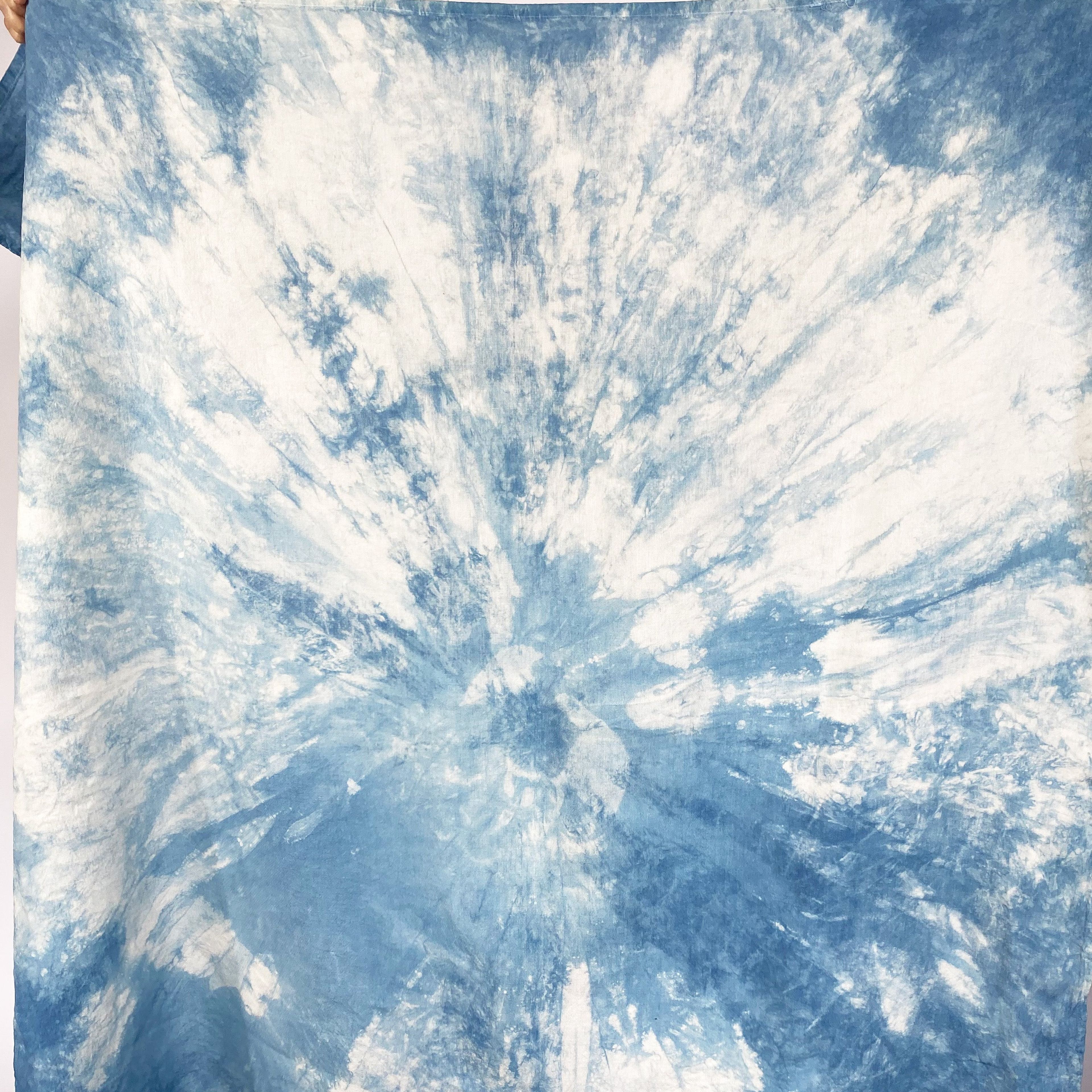 One Of A Kind Shibori Dyed Tablecloths