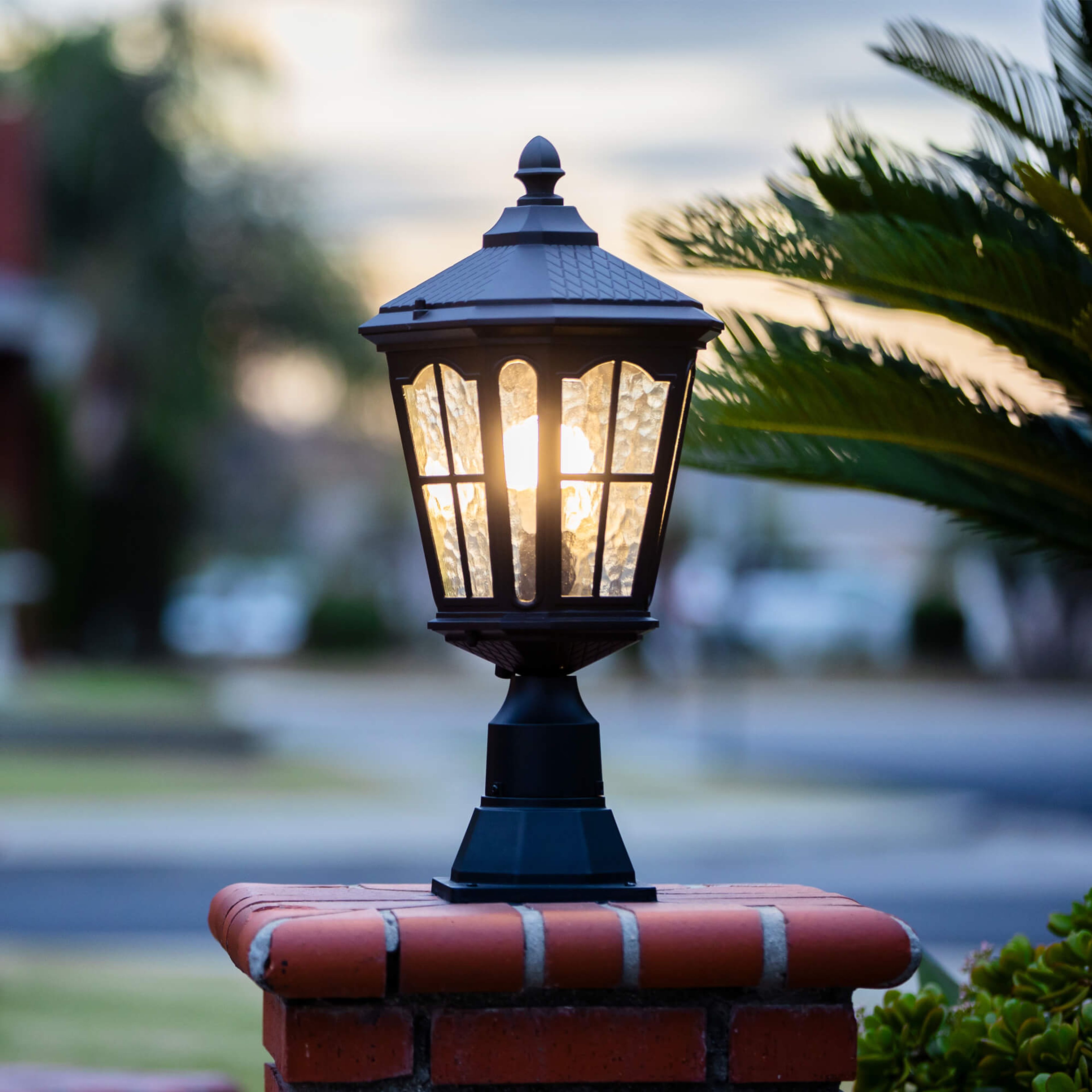 KODA Bentham Outdoor LED Post Lantern