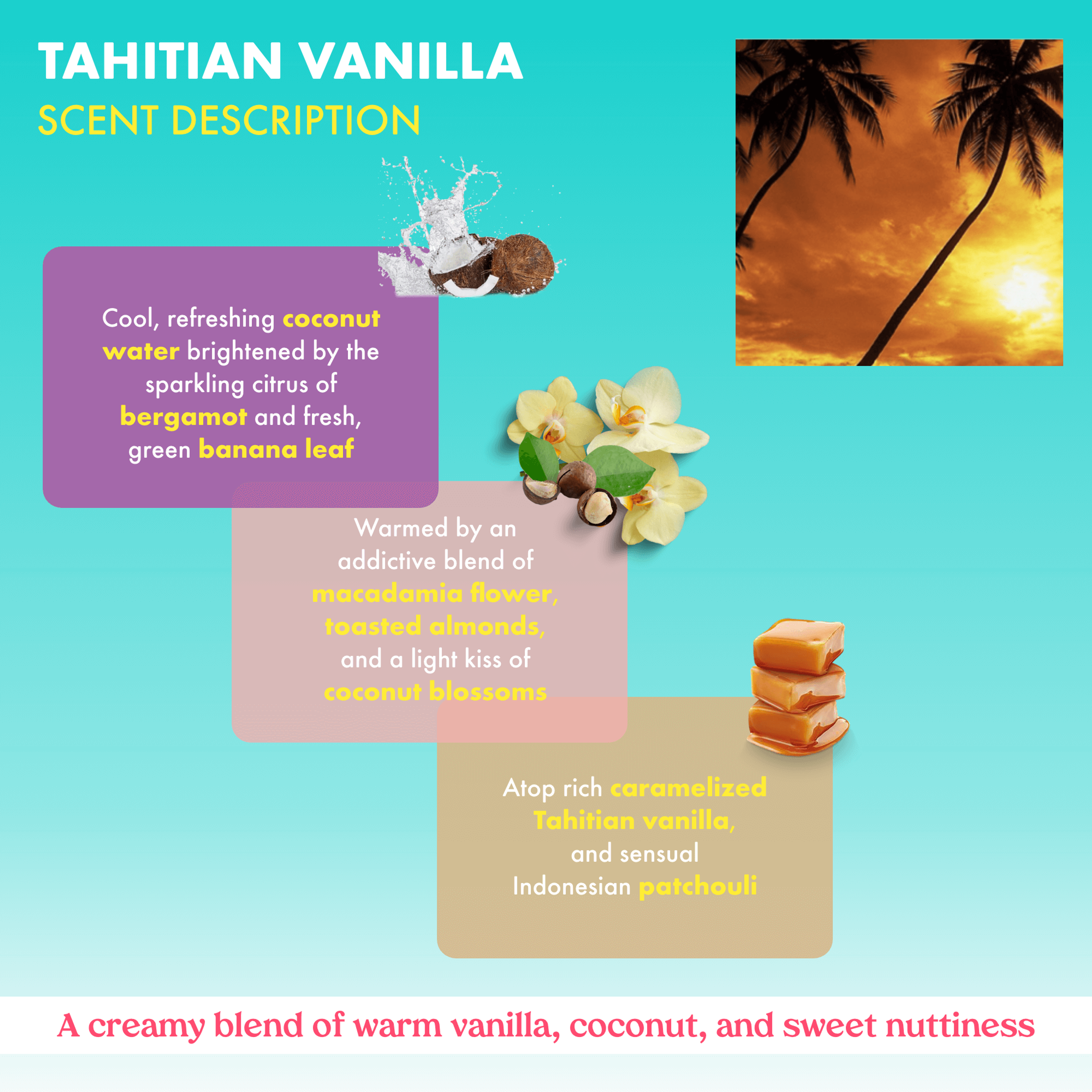 Tahitian Vanilla Hydrating Body Milk Lotion with Shea Butter & Chamomile