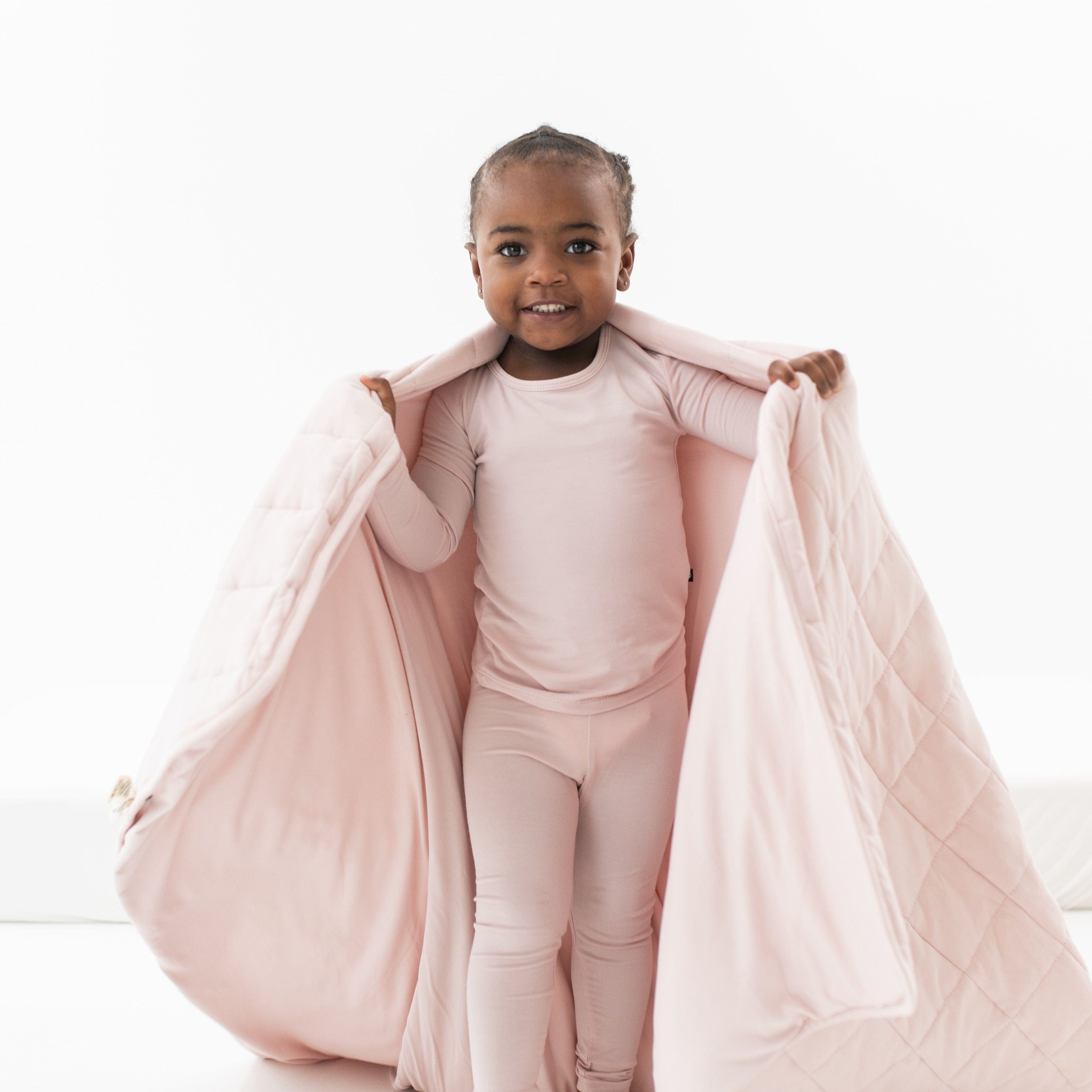 Toddler Blanket in Blush 2.5