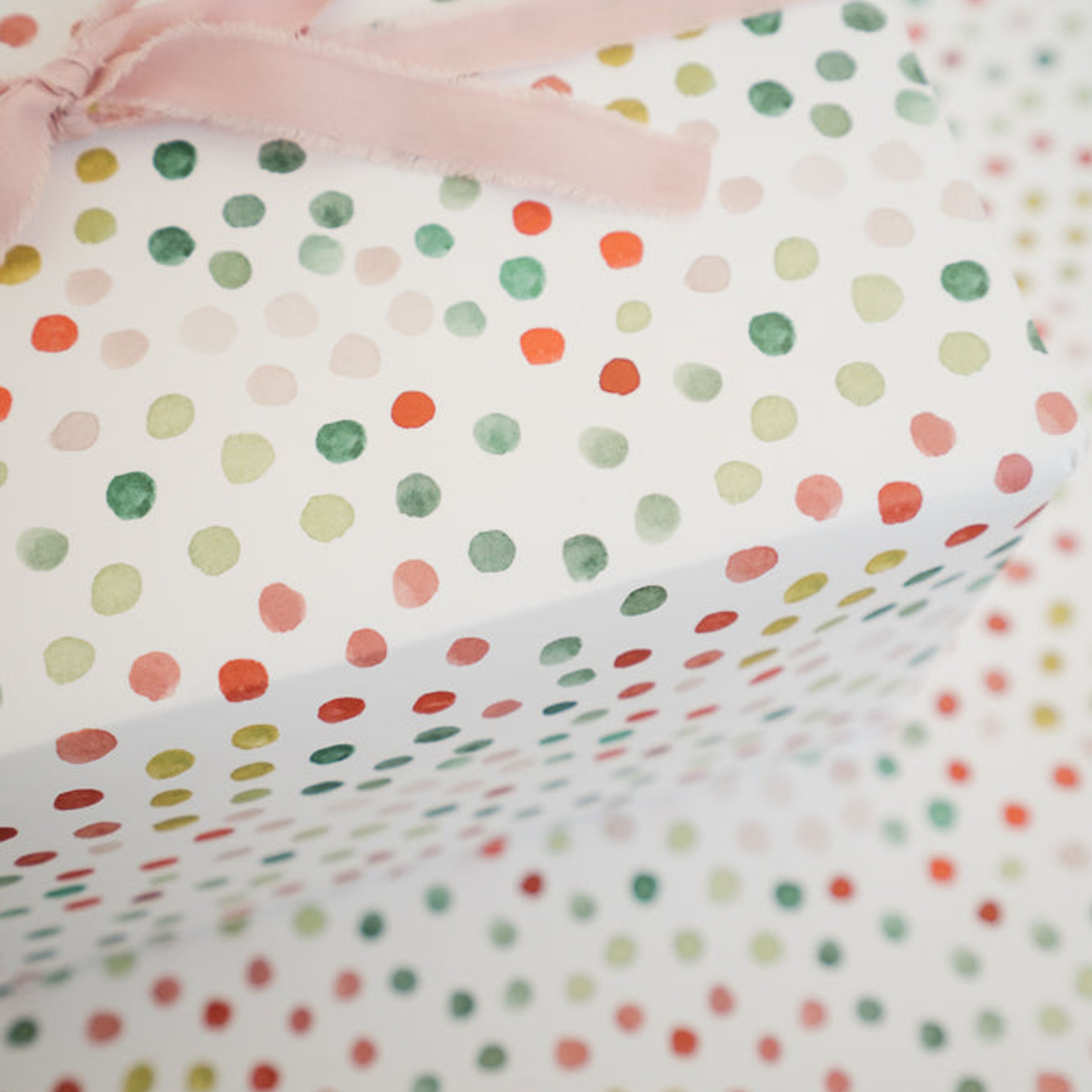 Merry Dot Gift Wrap