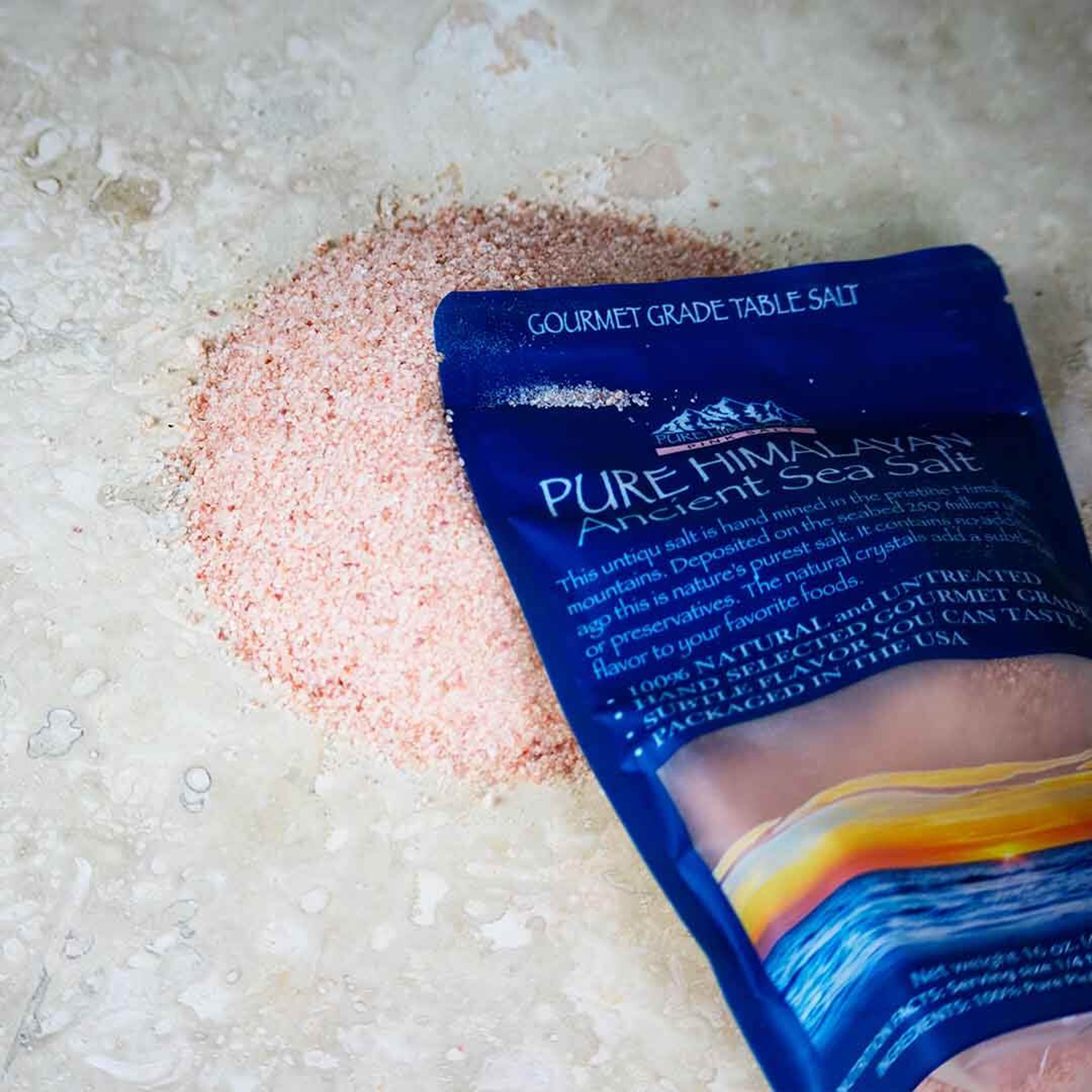 Himalayan Salt Blue Pouch