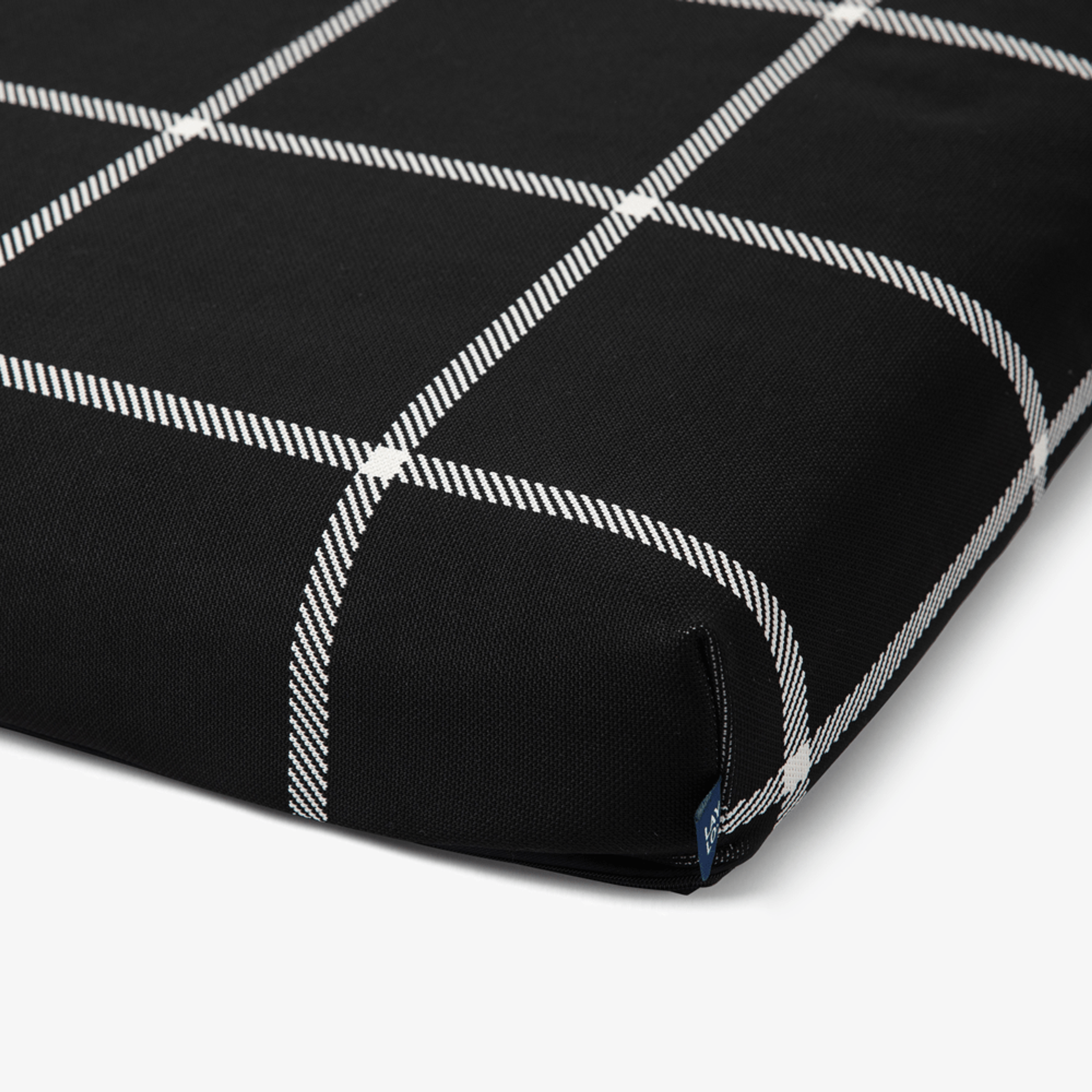 Black Plaid | Dog Bed or Bed Cover