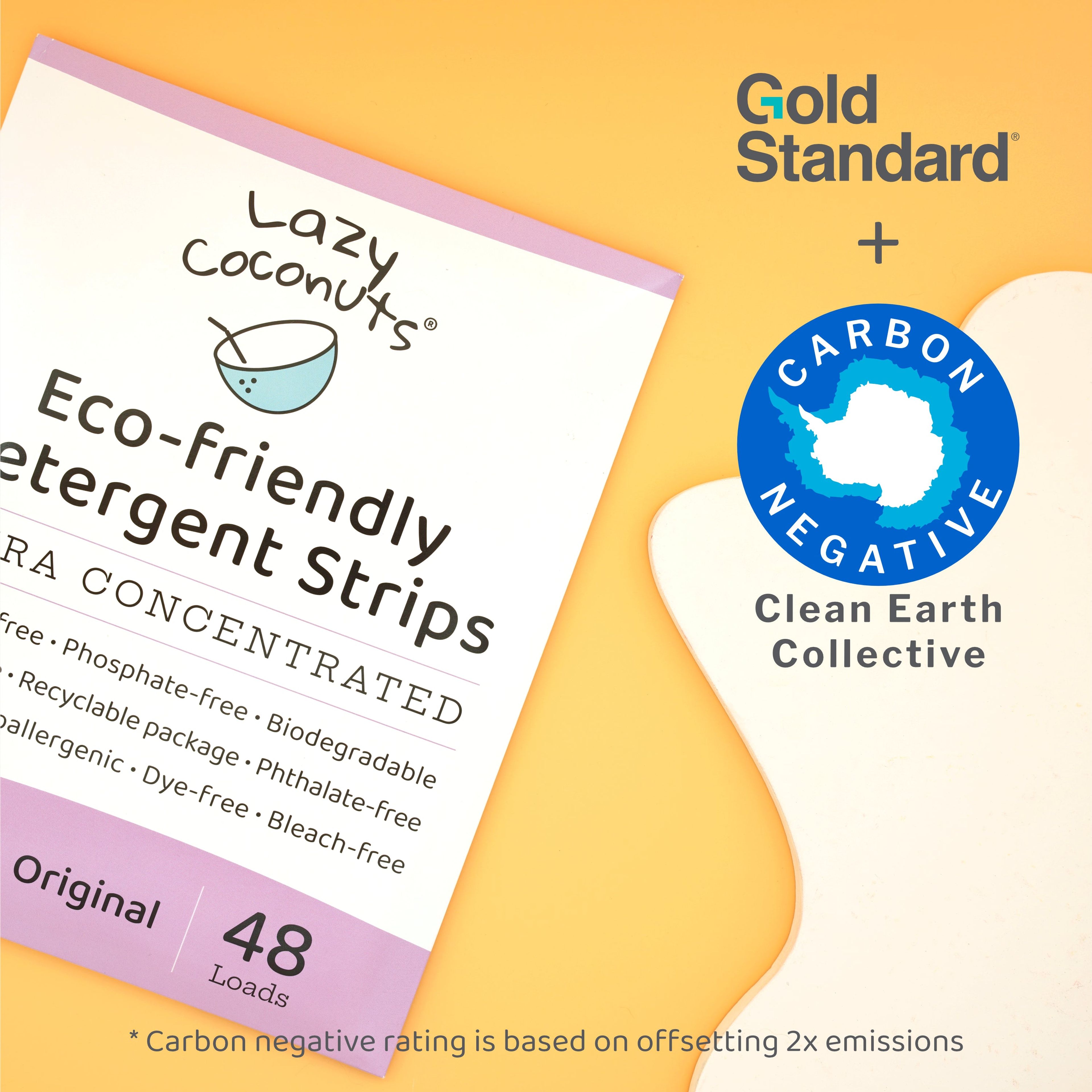 Eco-Friendly Laundry Detergent Sheets - Ocean Breeze (60 loads